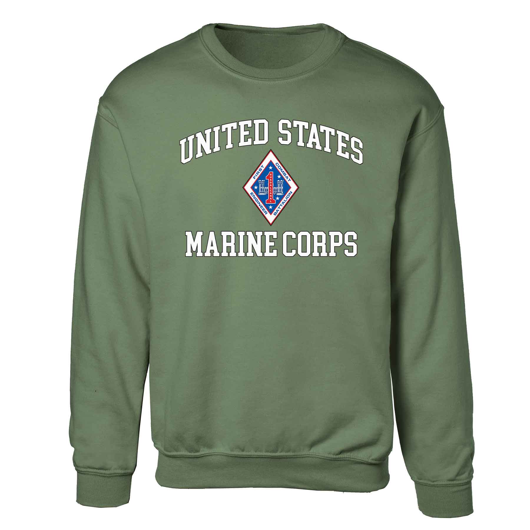 1st Combat Engineer Battalion USMC Sweatshirt - Image 4
