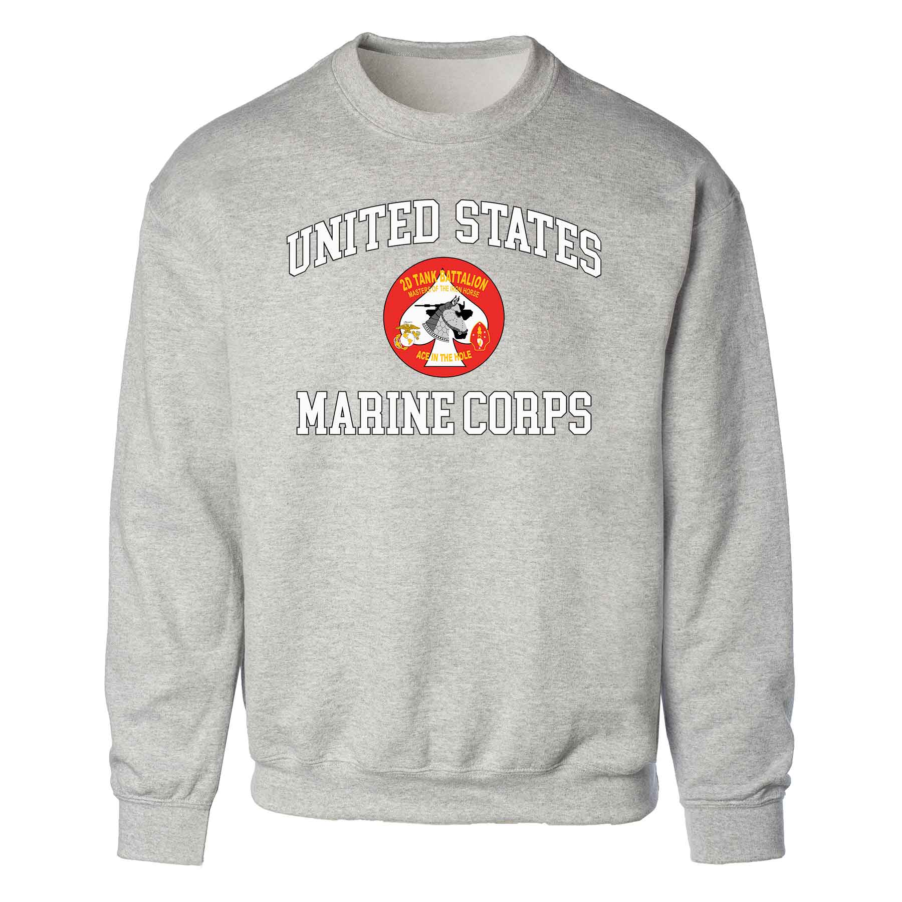 2nd Tank Battalion USMC Sweatshirt - Image 2