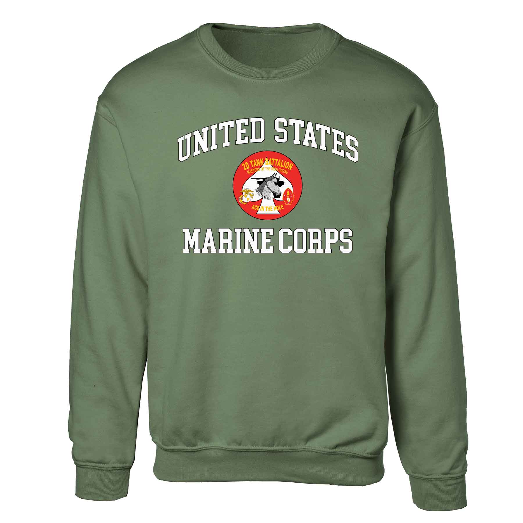 2nd Tank Battalion USMC Sweatshirt - Image 4