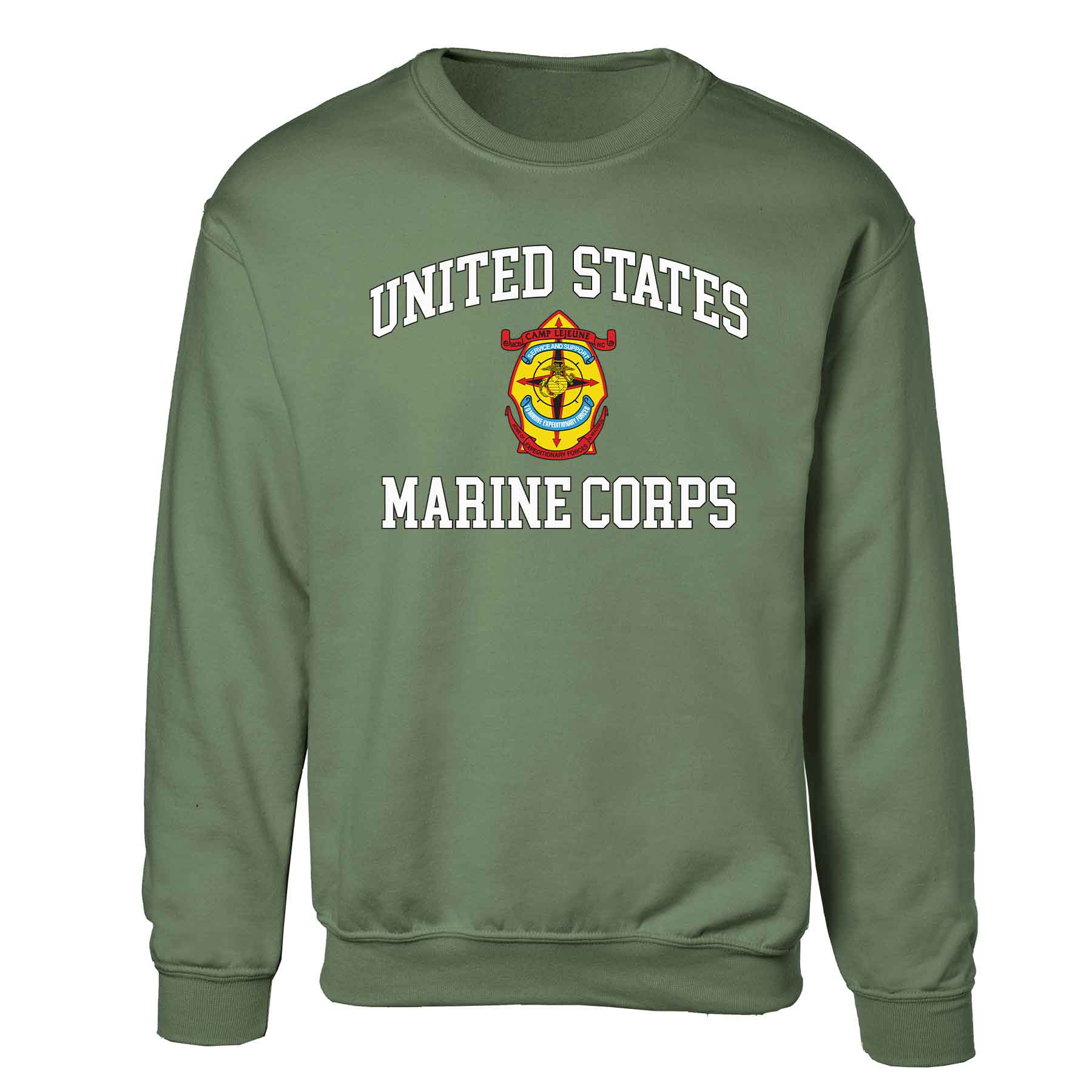 MCB Camp Lejeune USMC Sweatshirt - Image 4