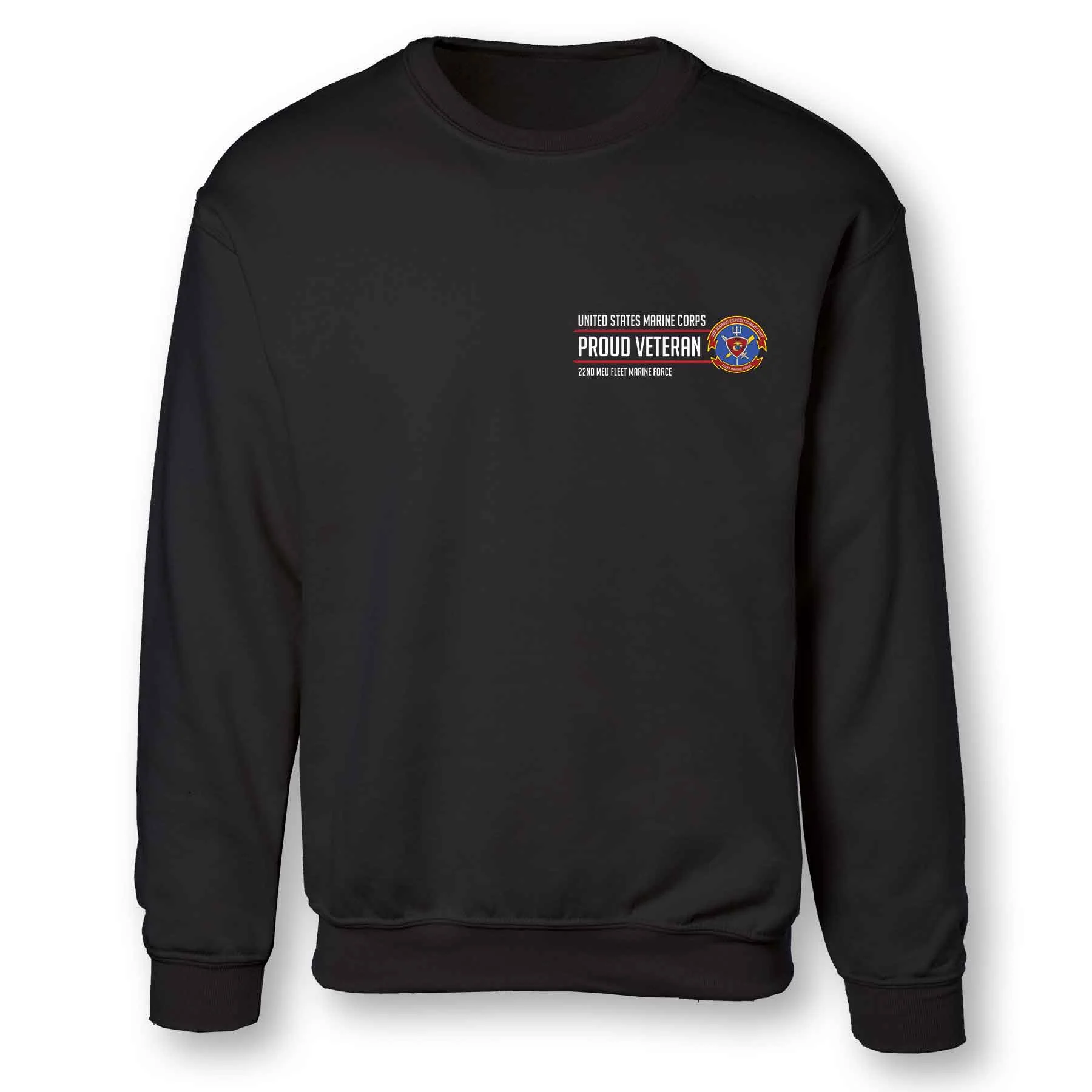 22nd MEU Fleet Marine Force Proud Veteran Sweatshirt