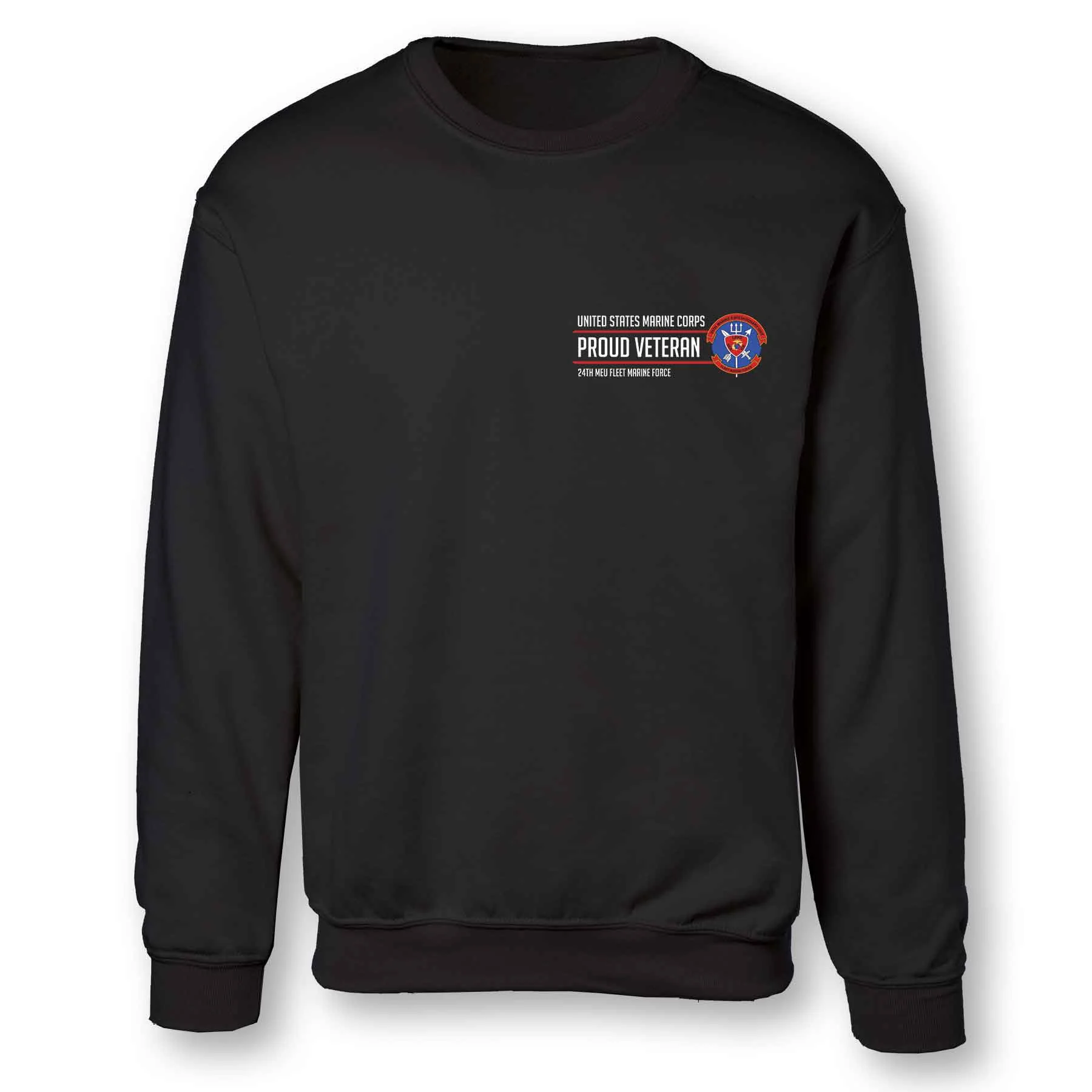 24th MEU Fleet Marine Force Proud Veteran Sweatshirt