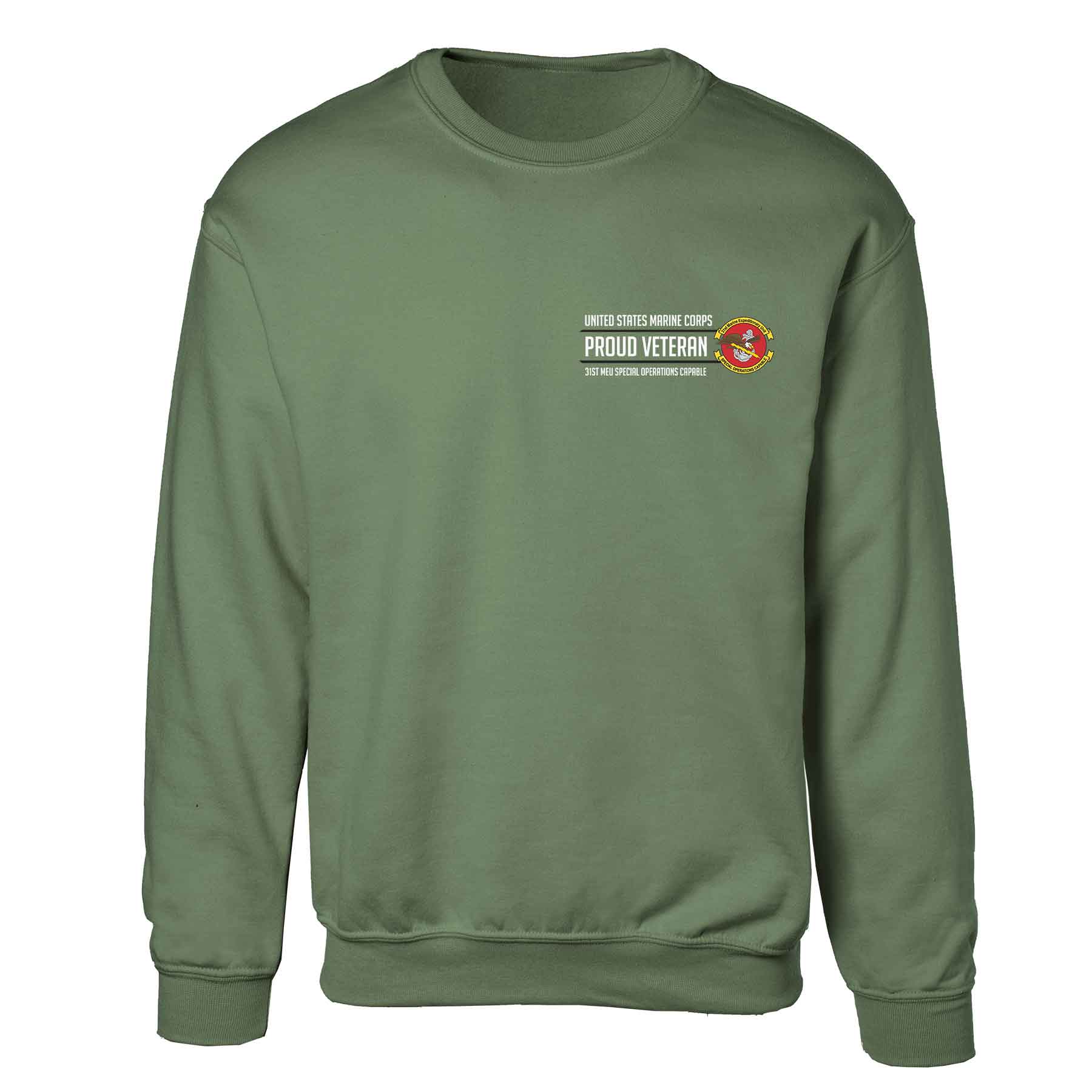 31st MEU Special Operations Proud Veteran Sweatshirt - Image 4