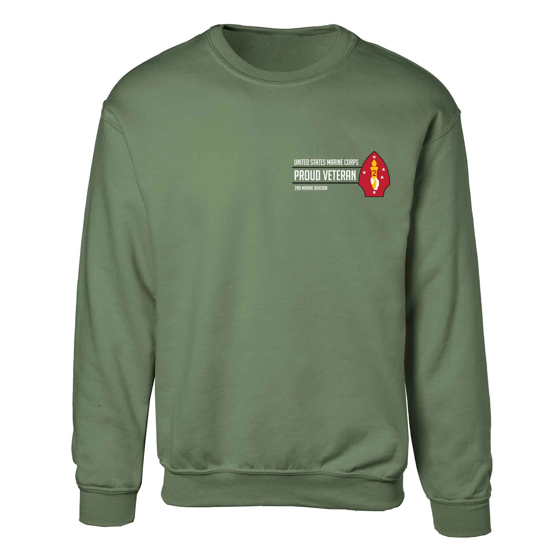 2nd Marine Division Proud Veteran Sweatshirt - Image 4