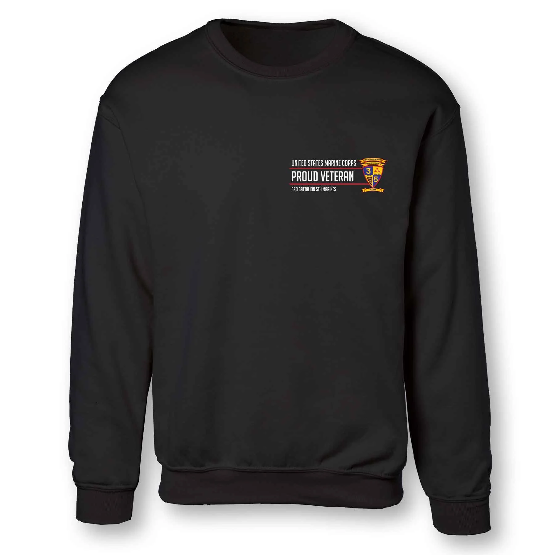 3rd Battalion 5th Marines Proud Veteran Sweatshirt
