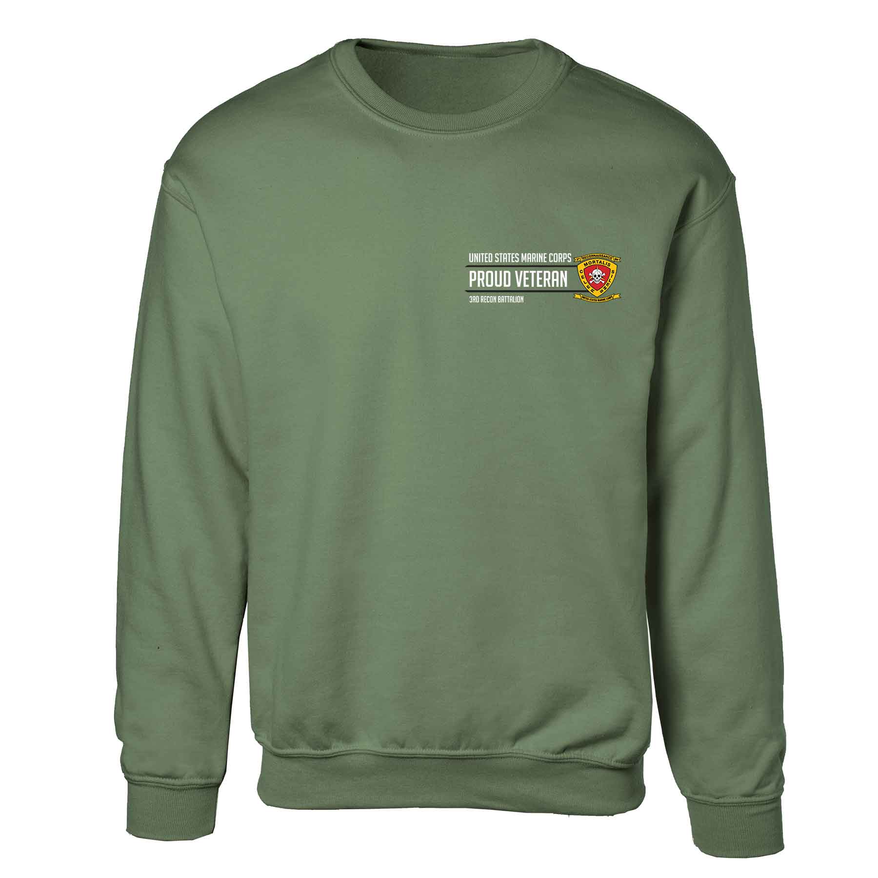 3rd Recon Battalion Proud Veteran Sweatshirt - Image 4