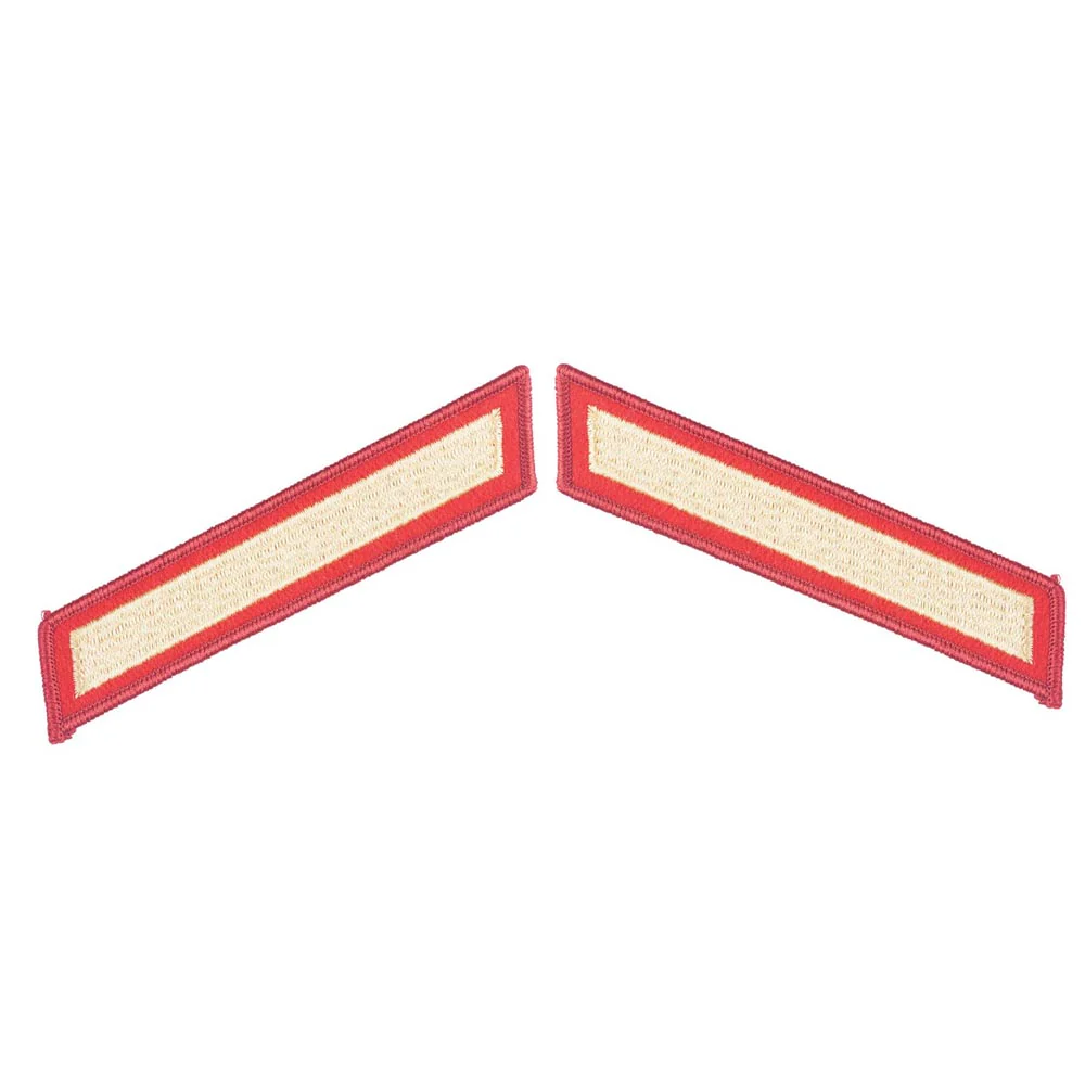 Gold on Red Service Stripes - Image 2