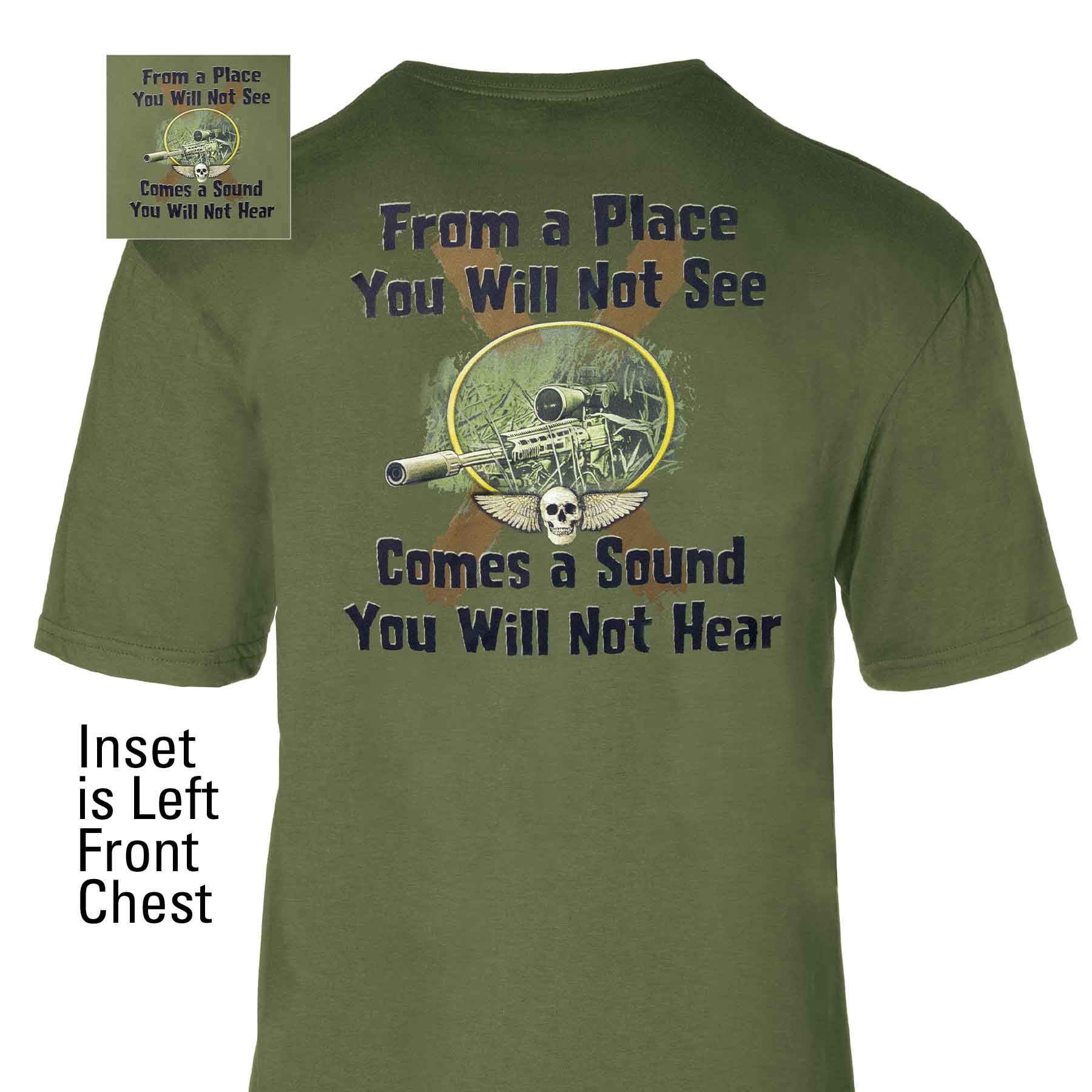 Marine Corps 'Sound You Will Not Hear' Graphic T-shirt