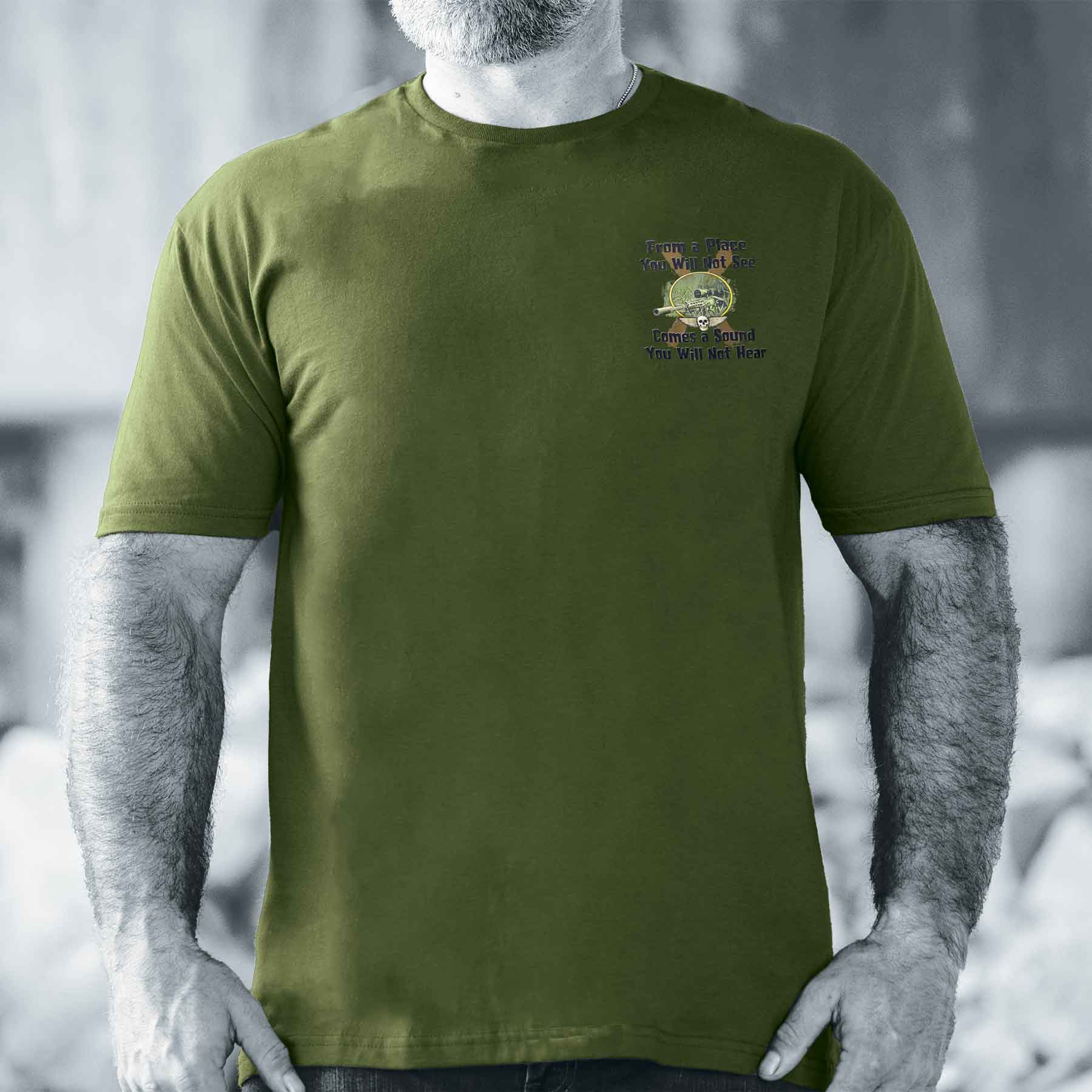 Marine Corps 'Sound You Will Not Hear' Graphic T-shirt - Image 2