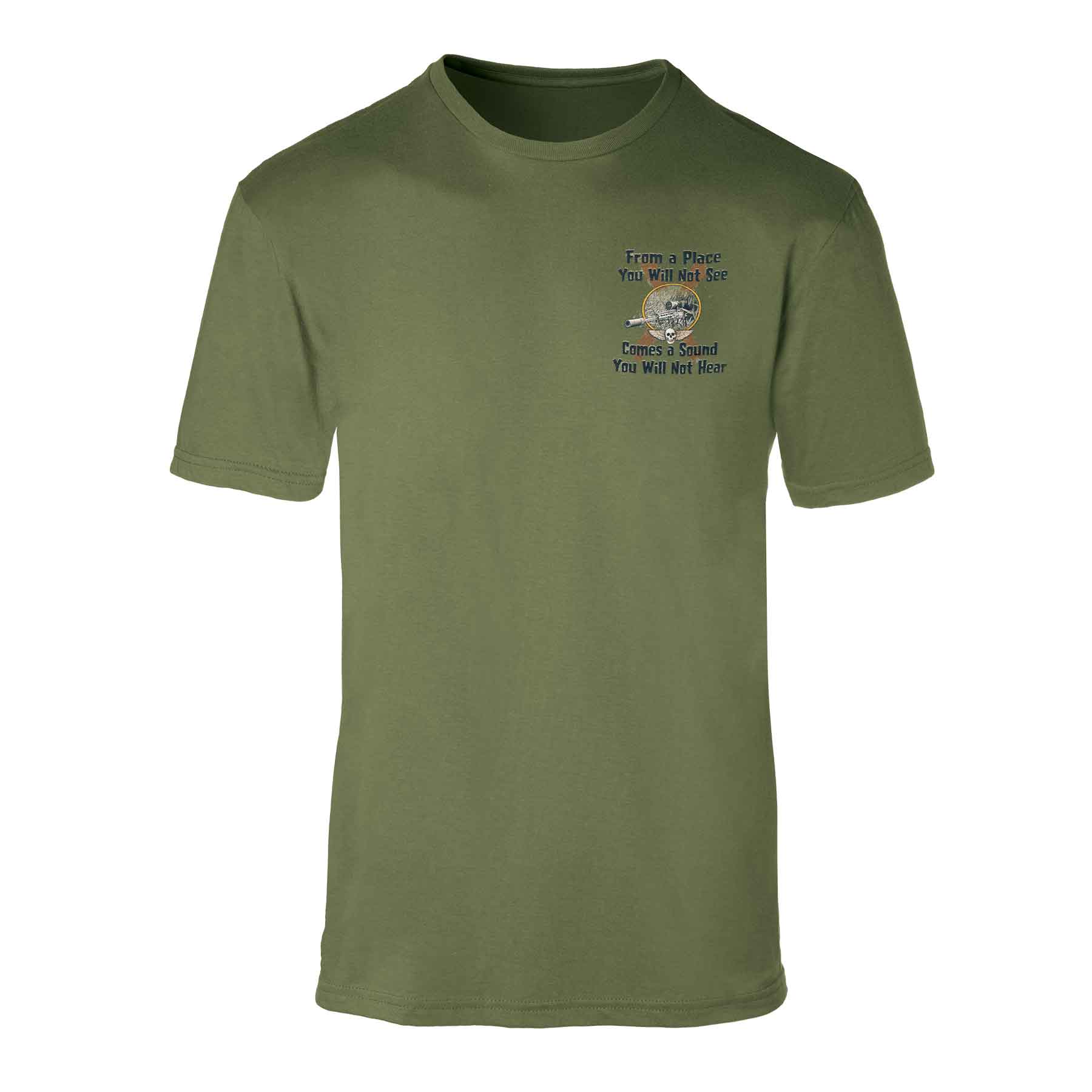 Marine Corps 'Sound You Will Not Hear' Graphic T-shirt - Image 4