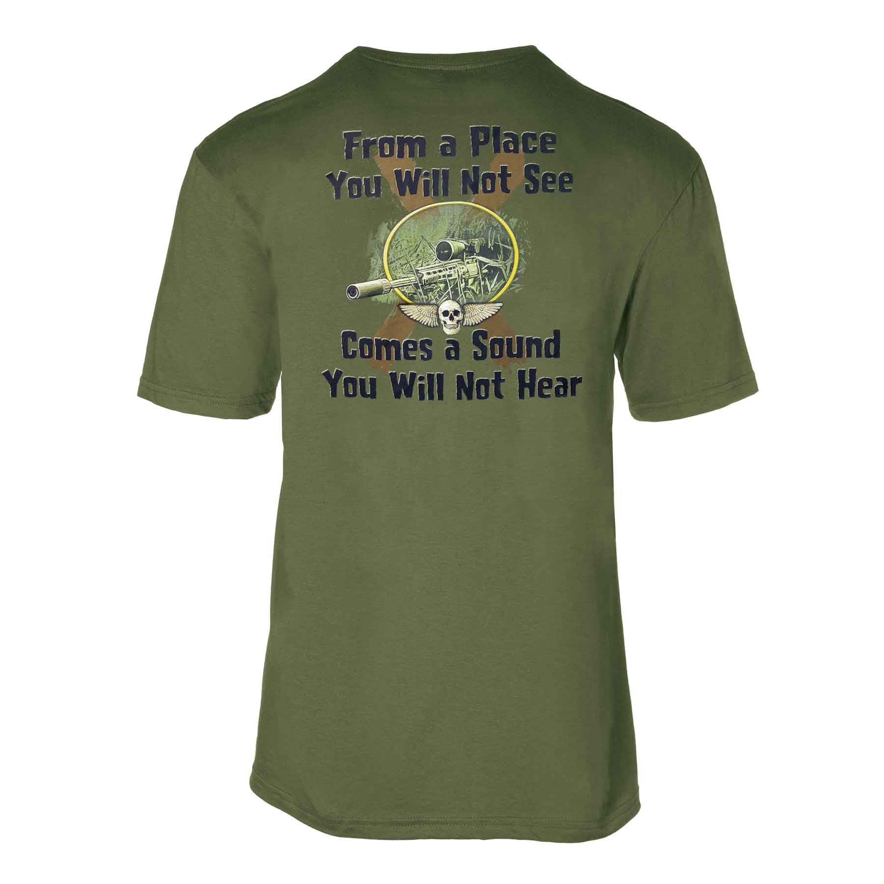 Marine Corps 'Sound You Will Not Hear' Graphic T-shirt - Image 6