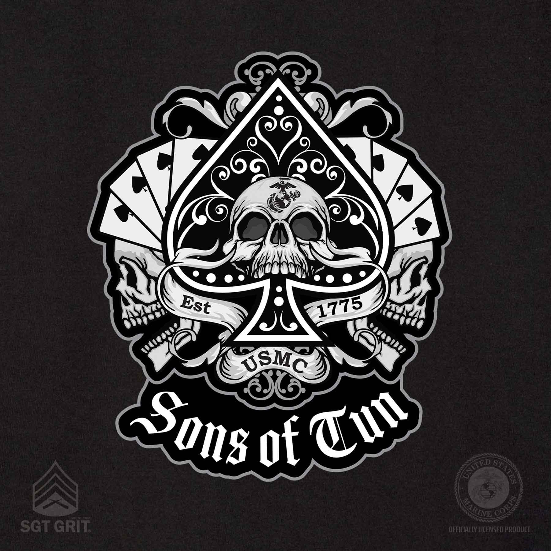 Sons of Tun Spade Full Front T-shirt - Image 3