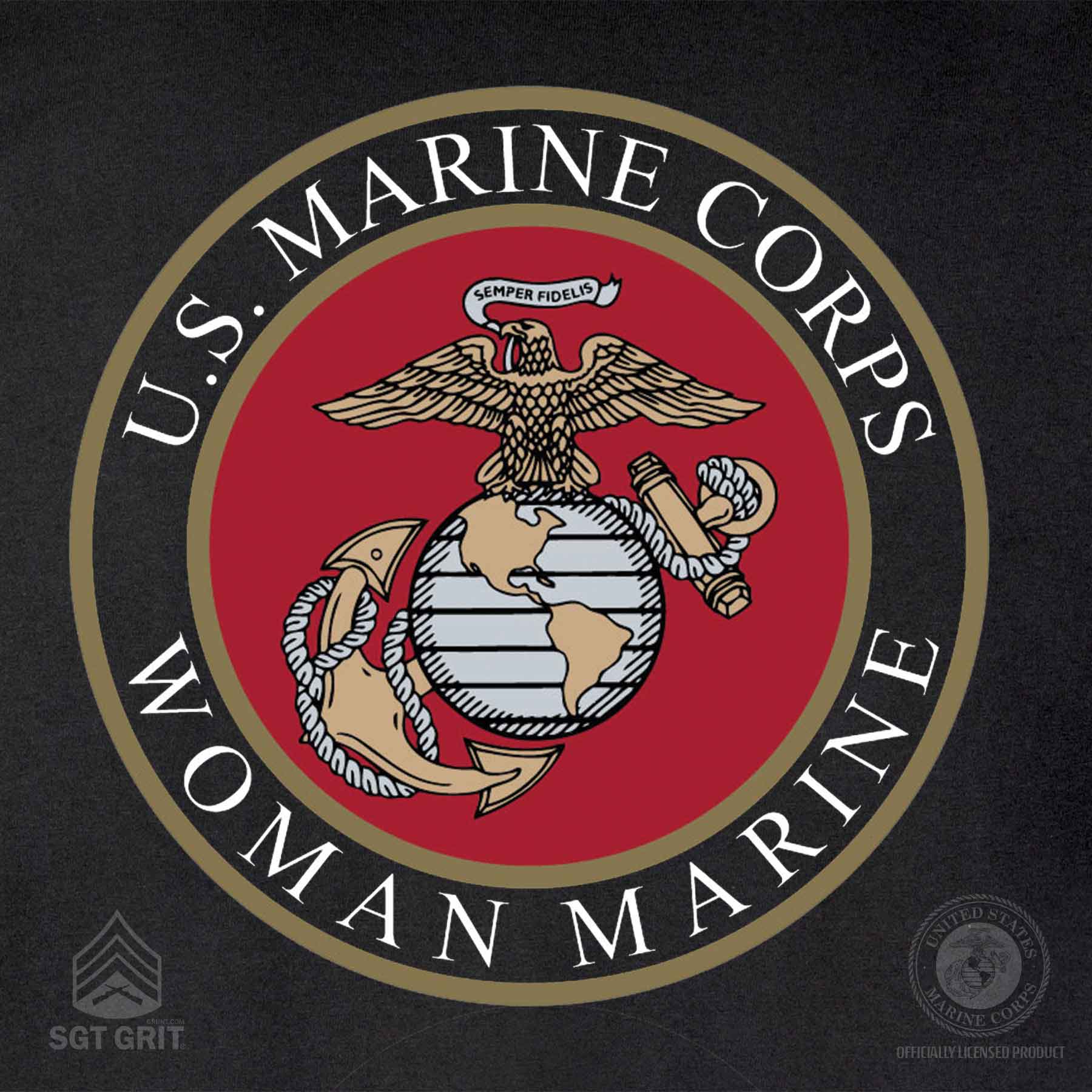 Personalized Marine Corps EGA Emblem T-shirt - Image 10