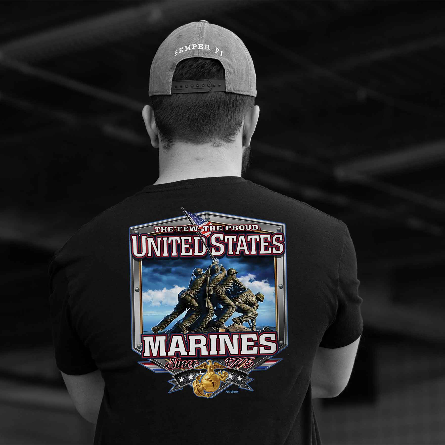 USMC Iwo Jima T-shirt - Image 5