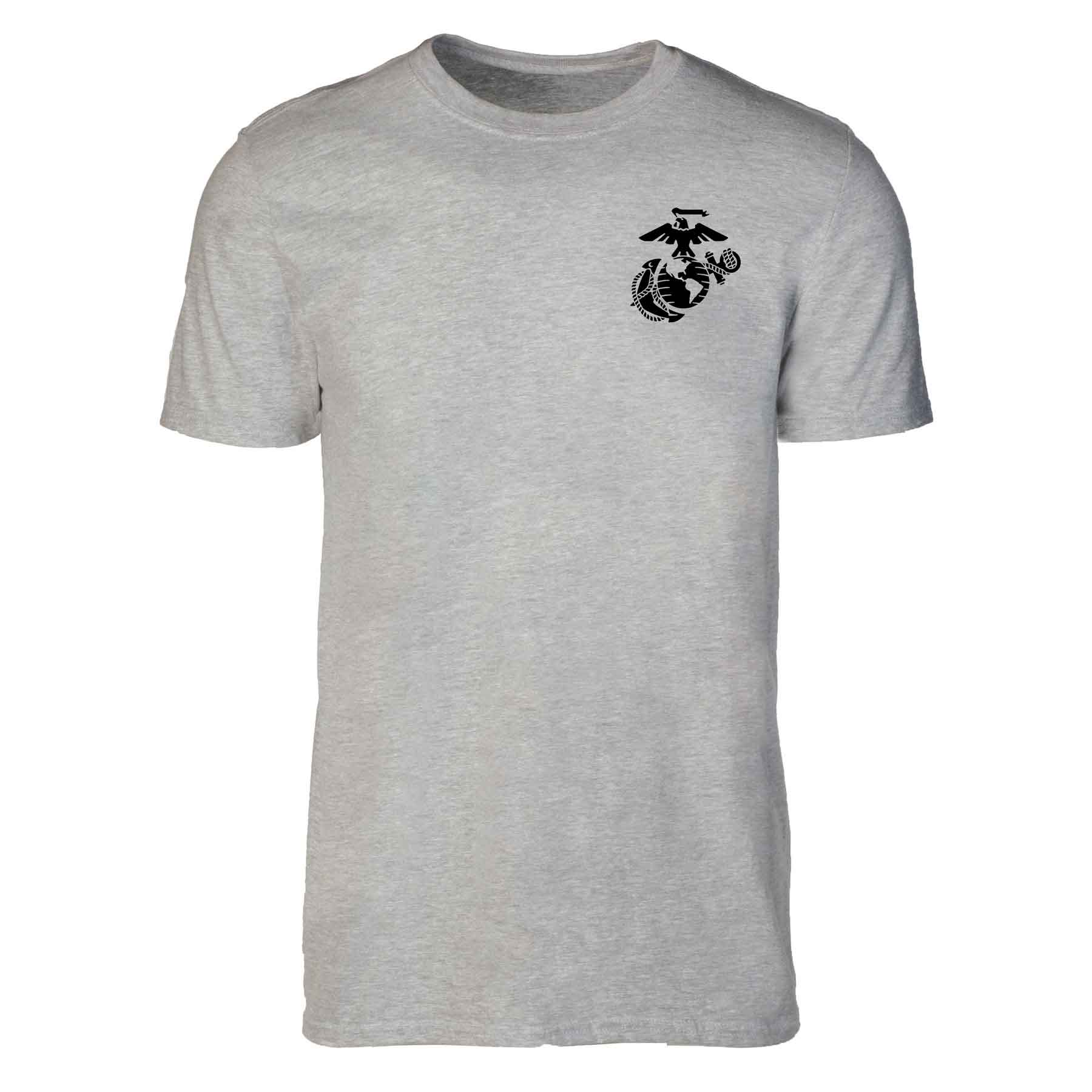 EGA Old Corps Back With Left Chest T-shirt - Image 4