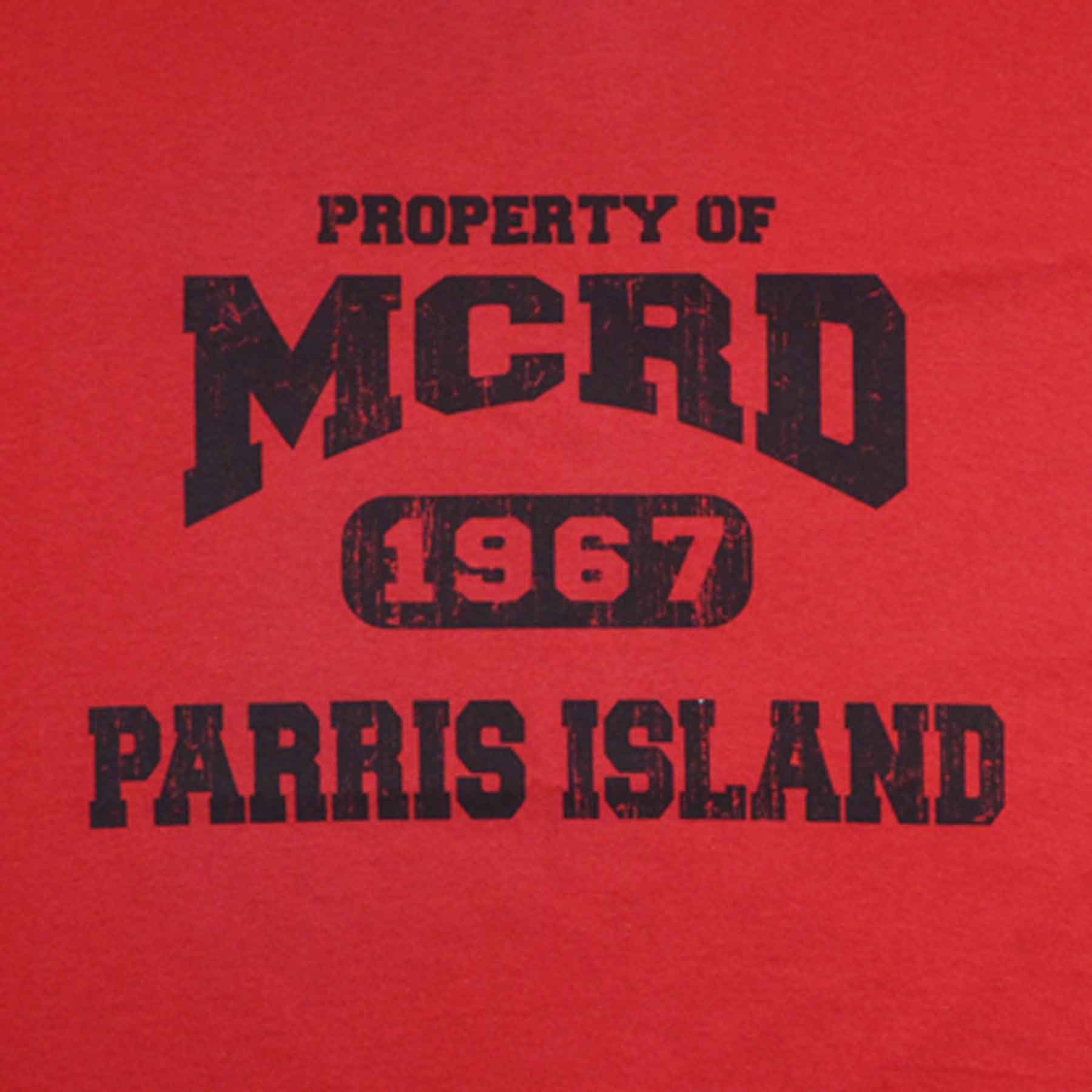 Personalized USMC Property of MCRD 1968 T-Shirt - Image 11