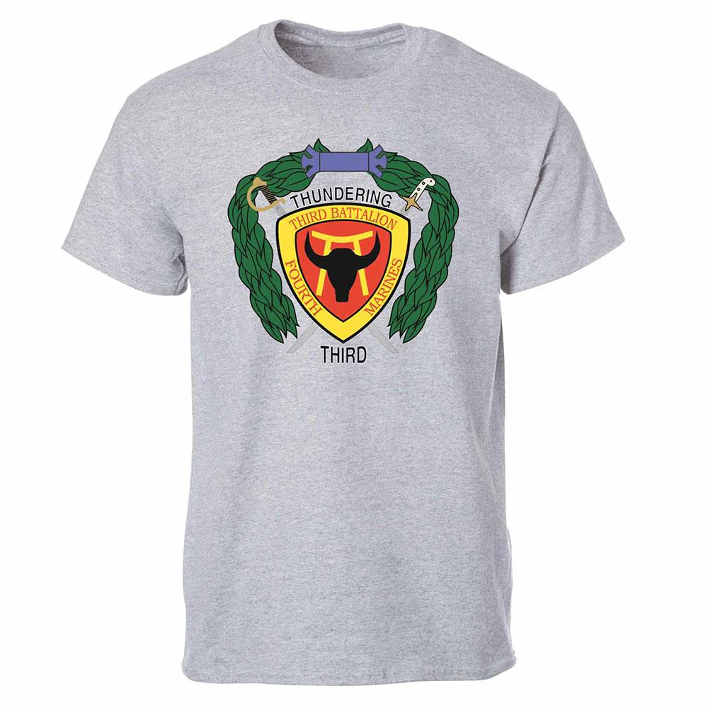 3rd Battalion 4th Marines T-Shirt - Image 2
