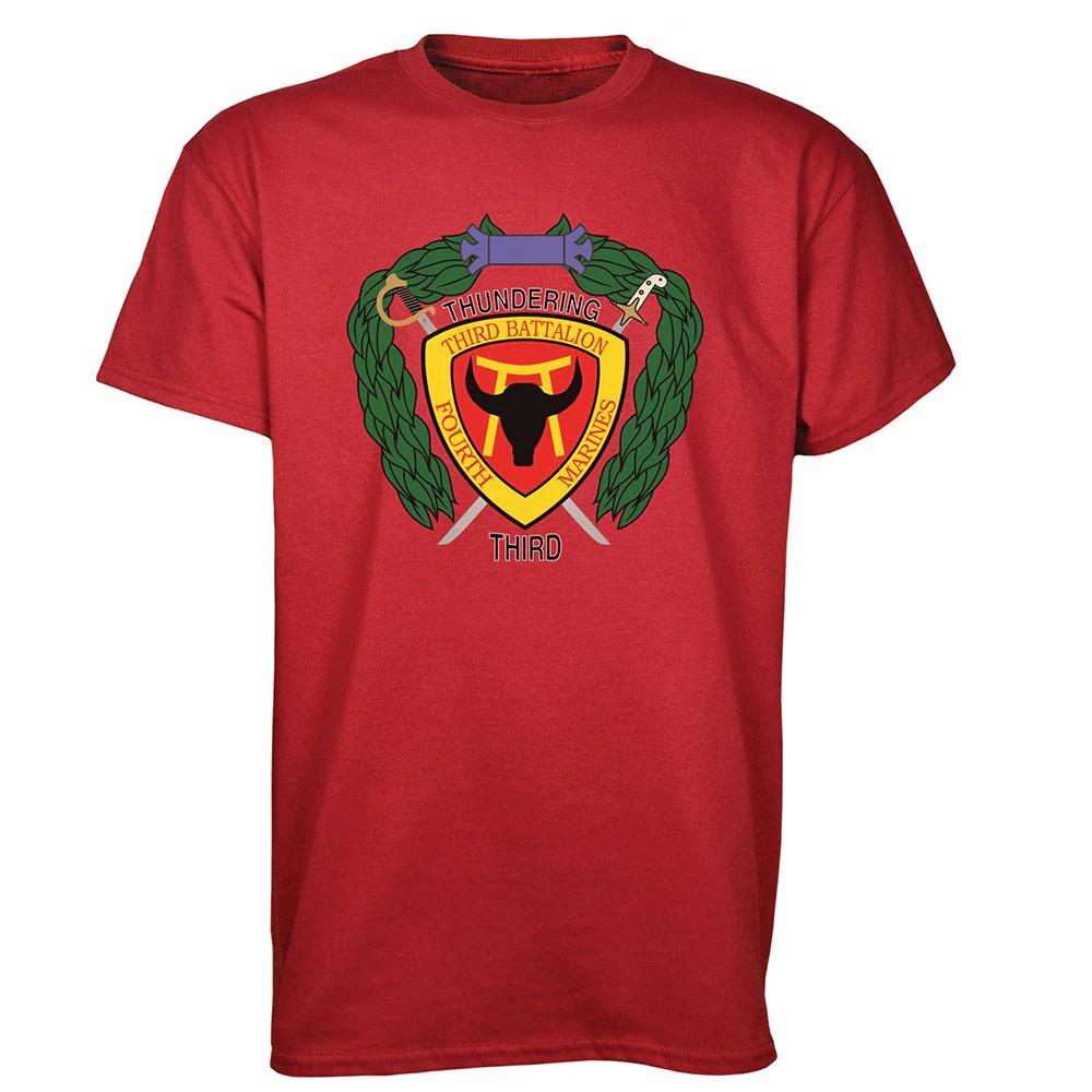 3rd Battalion 4th Marines T-Shirt - Image 4