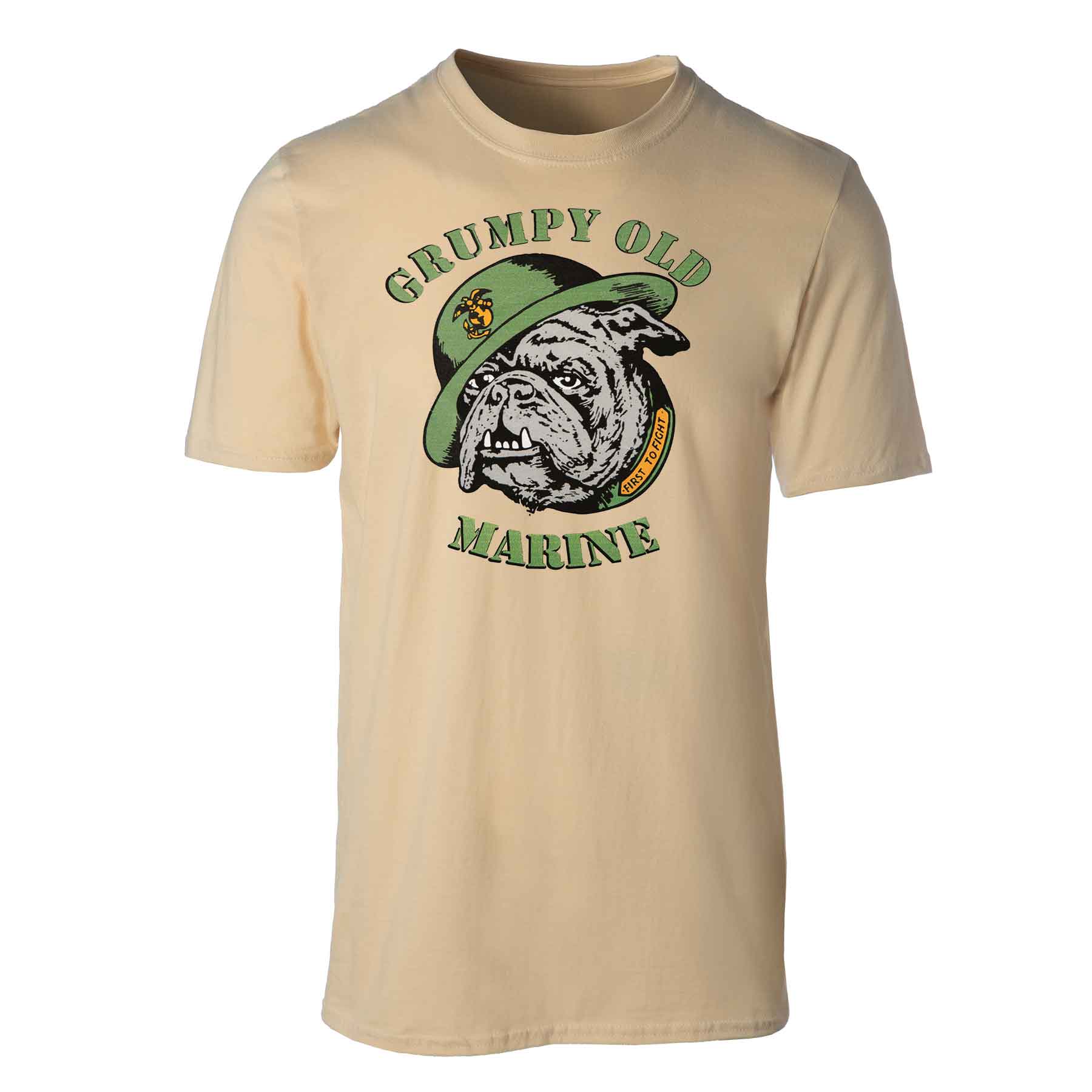 Grumpy Old Marine Bulldog Mascot T-shirt - Image 10