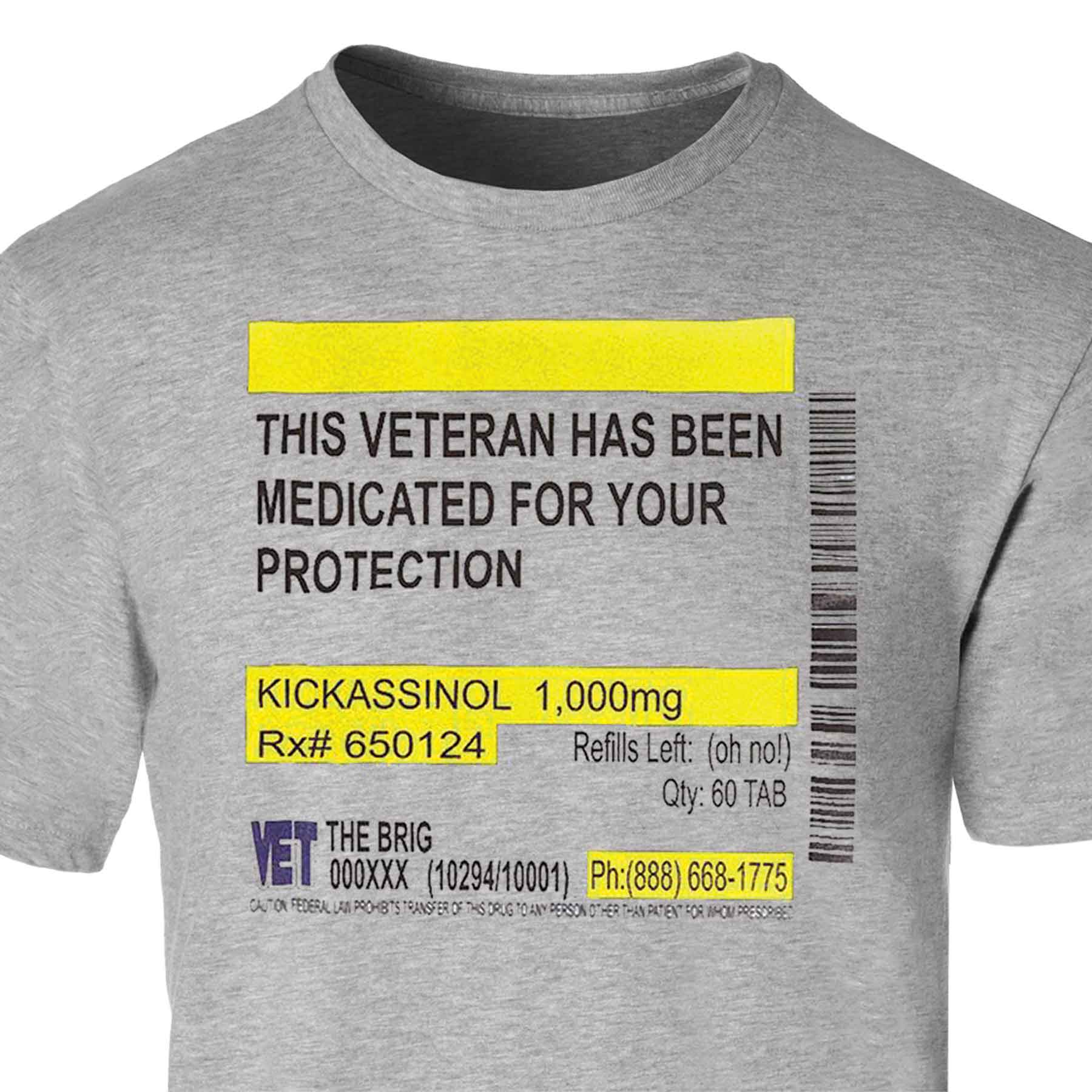 Medicated For Your Protection T-shirt - Image 5