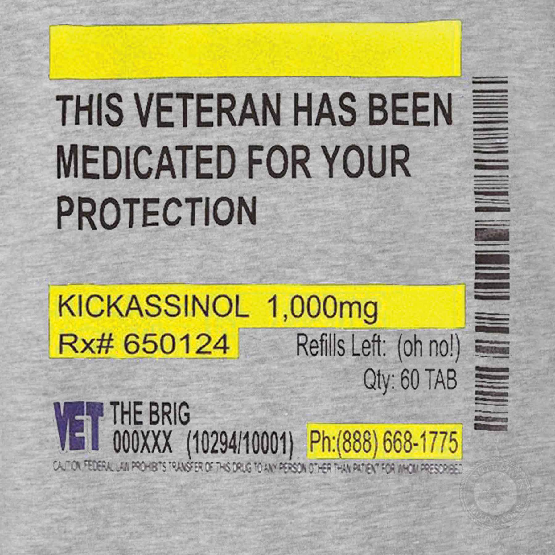 Medicated For Your Protection T-shirt - Image 7