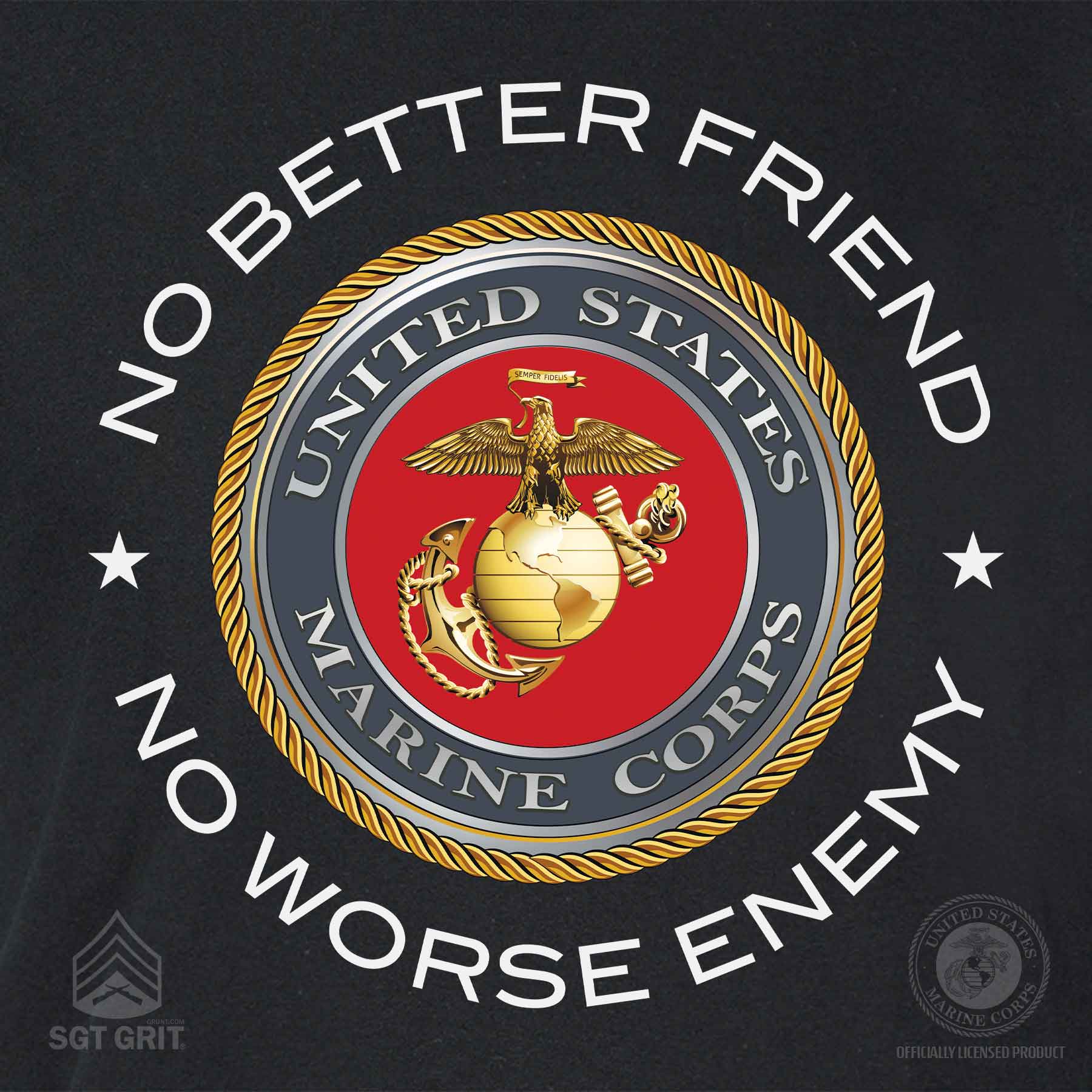No Better Friend Full Front T-Shirt - Image 3