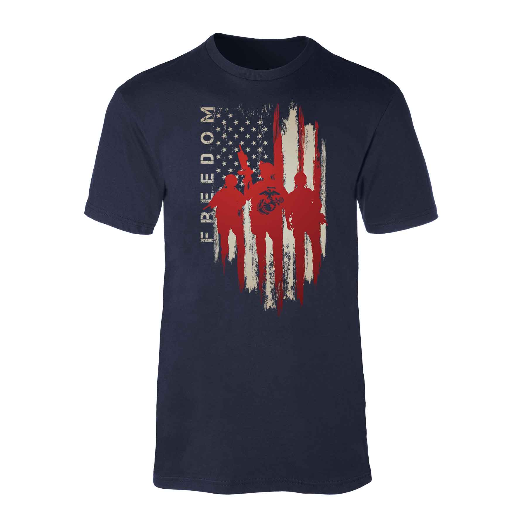 Freedom Warriors Full Front T-Shirt - Image 4