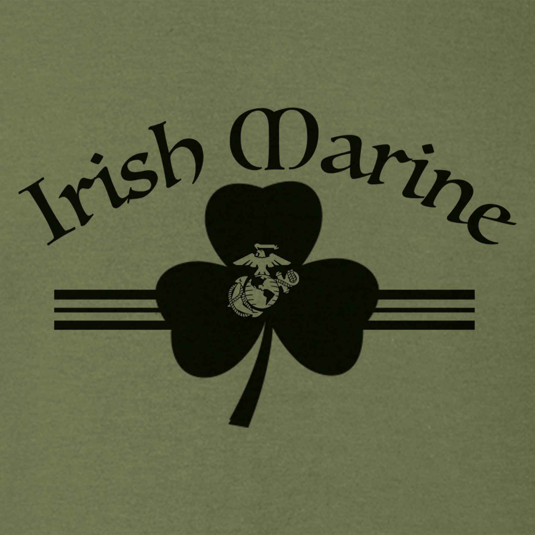 Irish Marine Shamrock T-Shirt - Image 3
