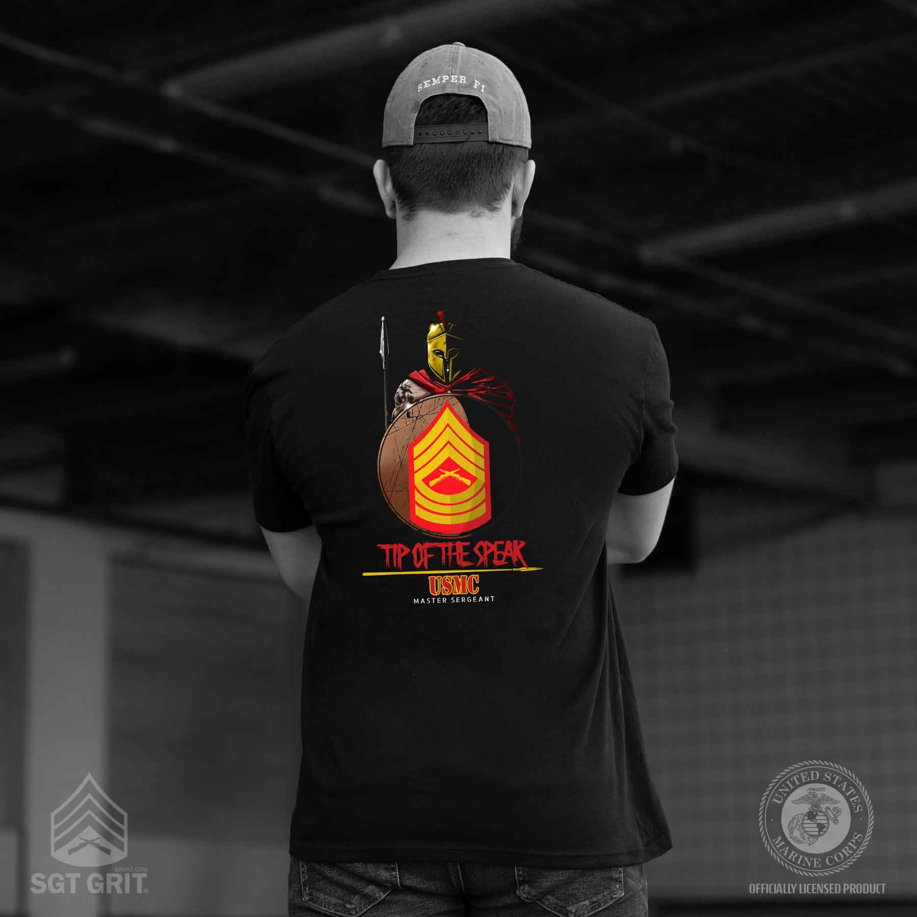 Tip Of The Spear Rank T-Shirt - Image 6