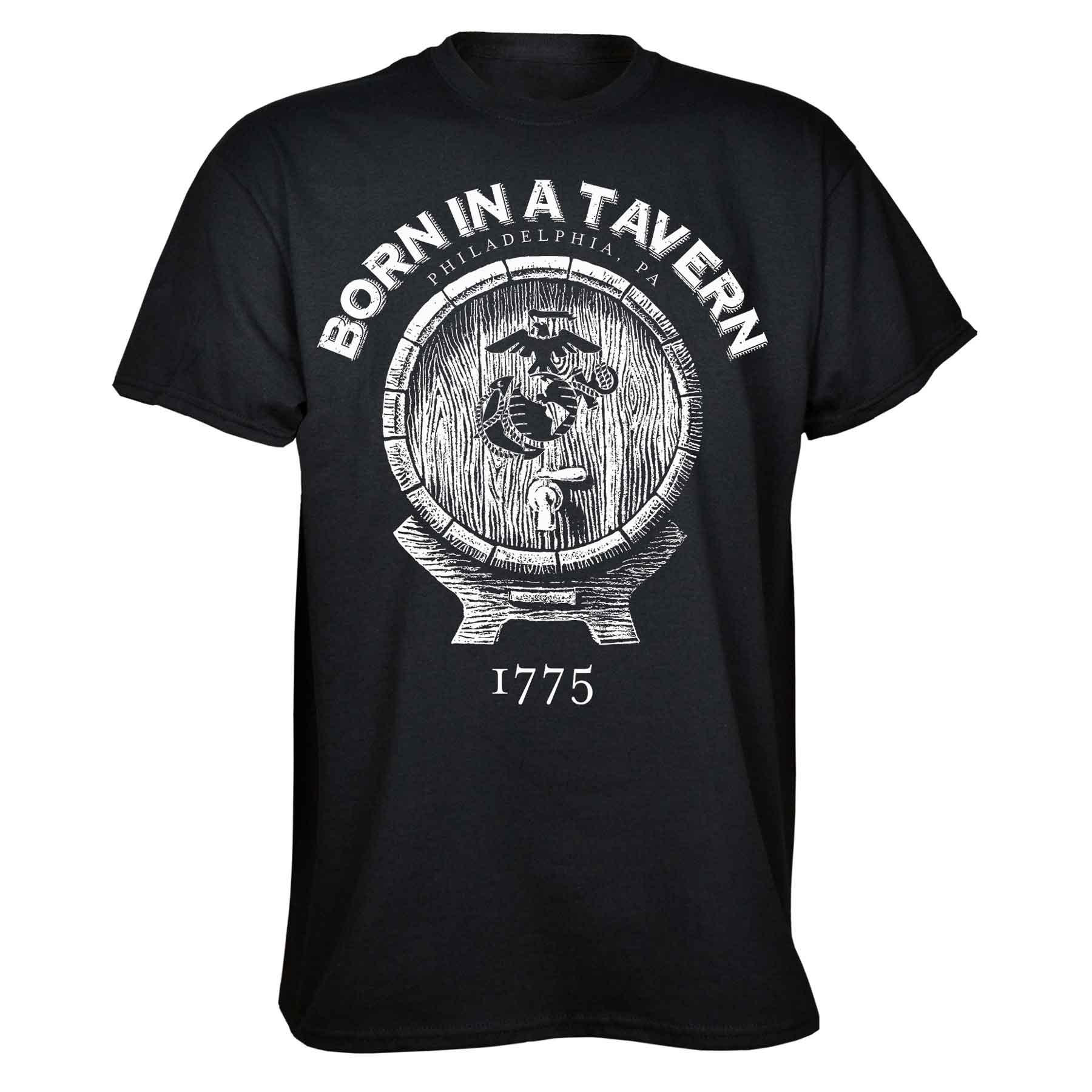 Born In A Tavern T-shirt - Image 4