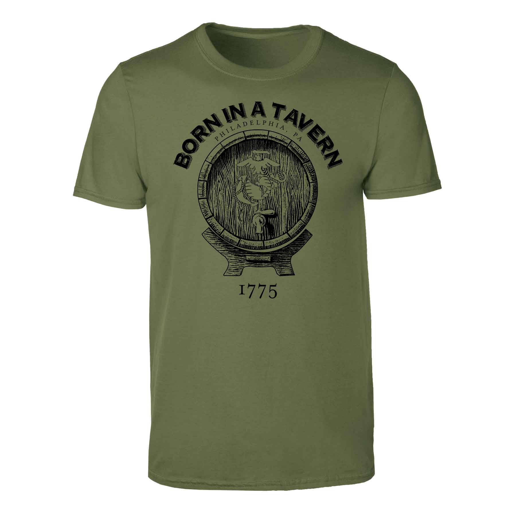 Born In A Tavern T-shirt - Image 8
