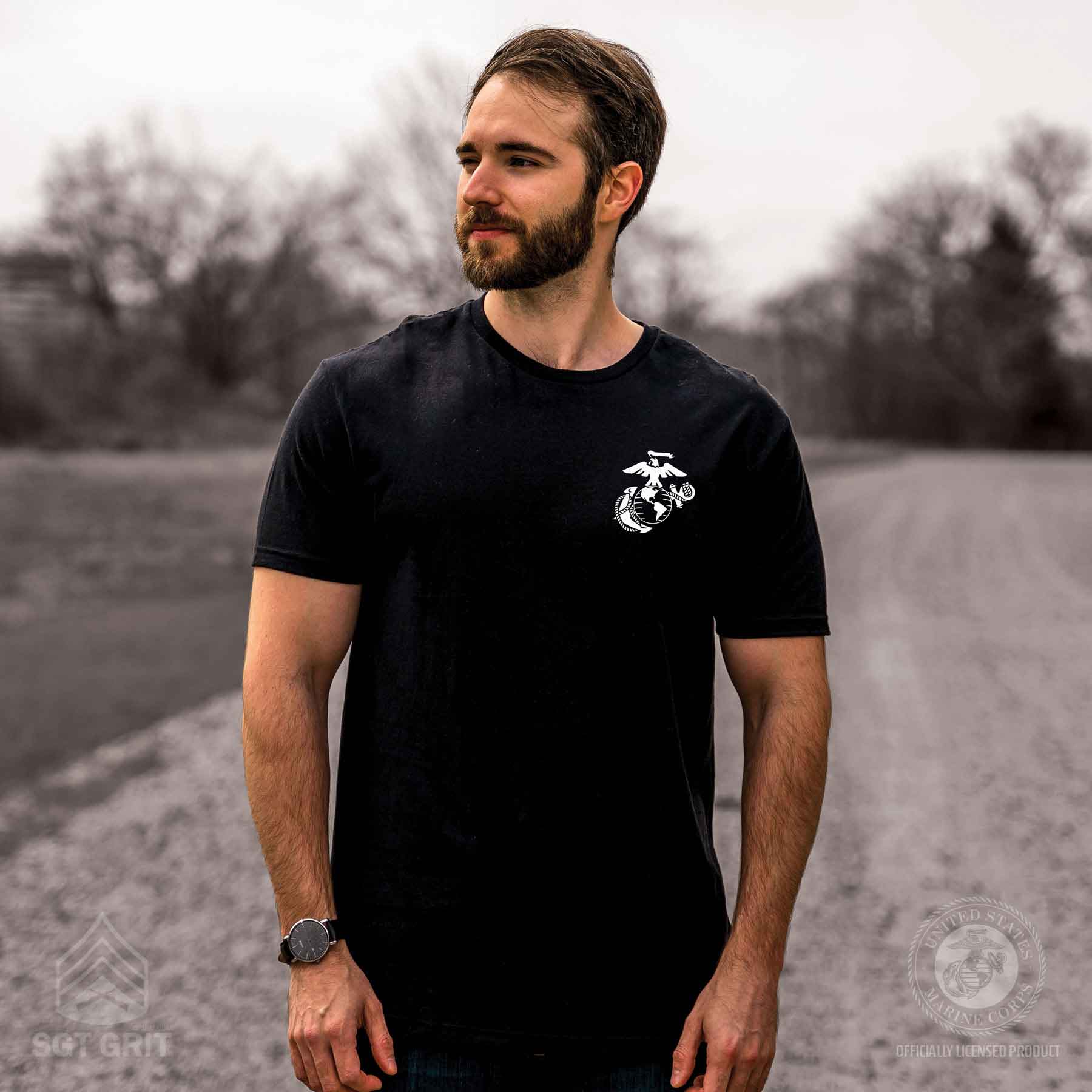 Corpsman Back With Left Chest T-shirt - Image 2
