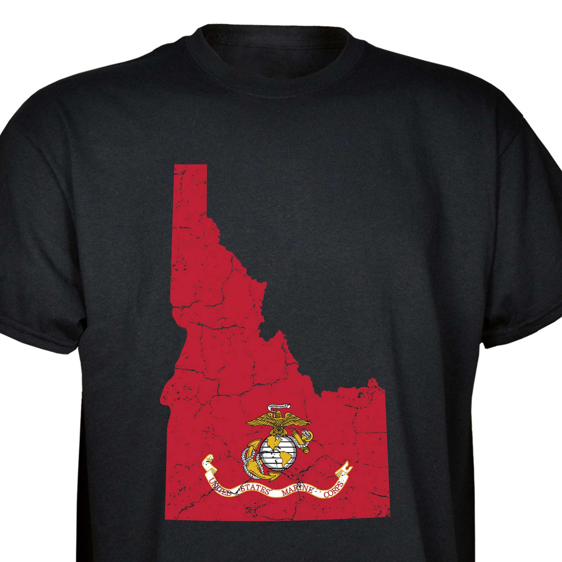 Customizable USMC T-Shirt with Choose-your-State Option - Image 15