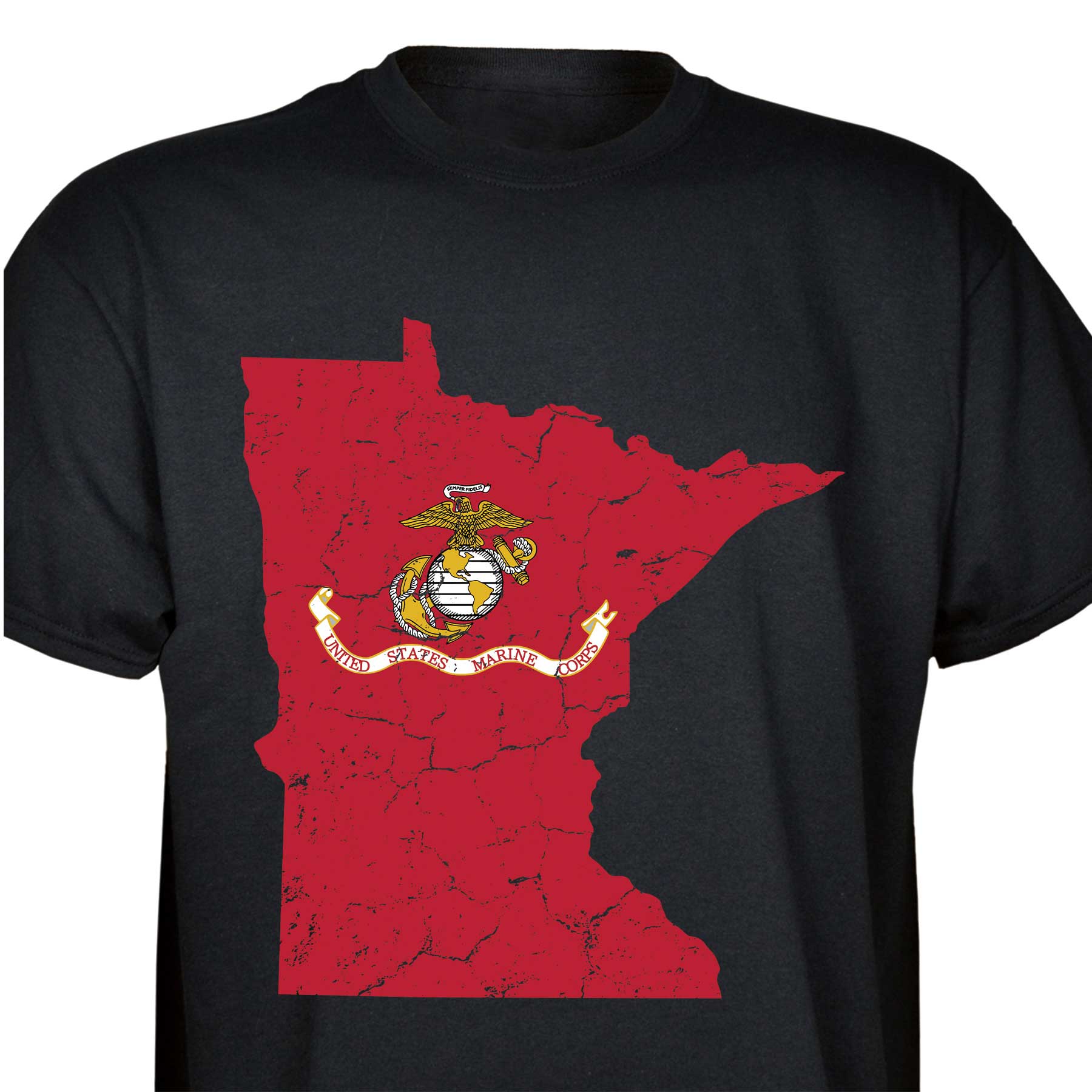 Customizable USMC T-Shirt with Choose-your-State Option - Image 25