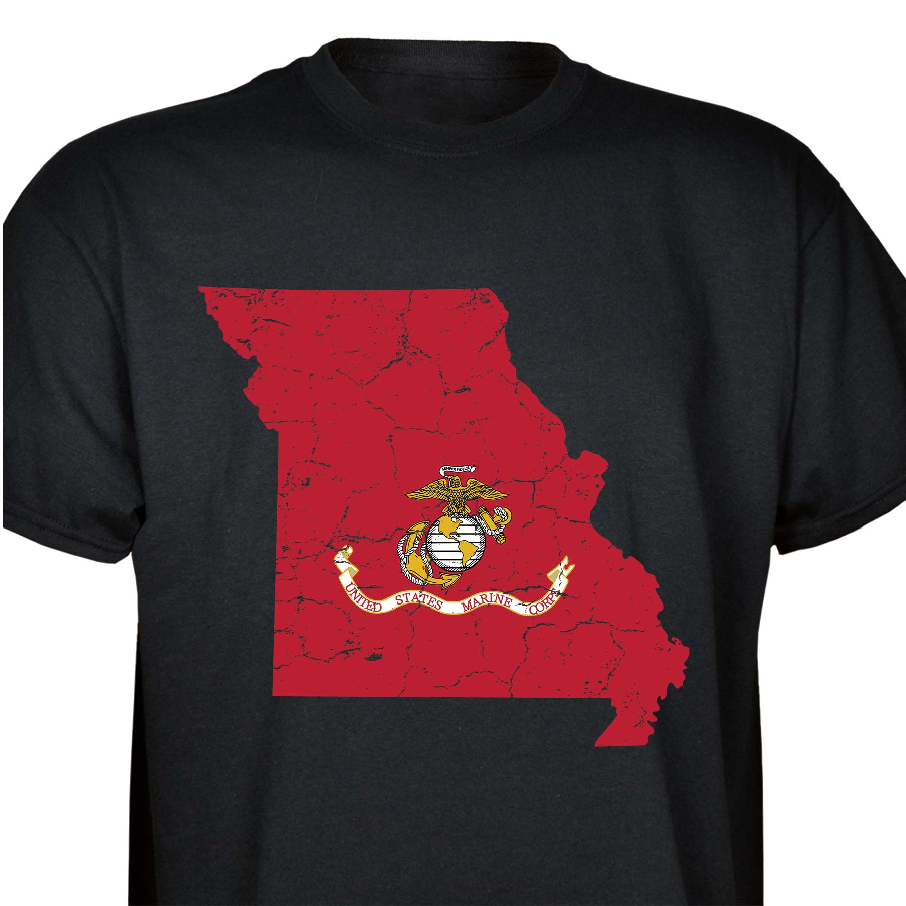 Customizable USMC T-Shirt with Choose-your-State Option - Image 26