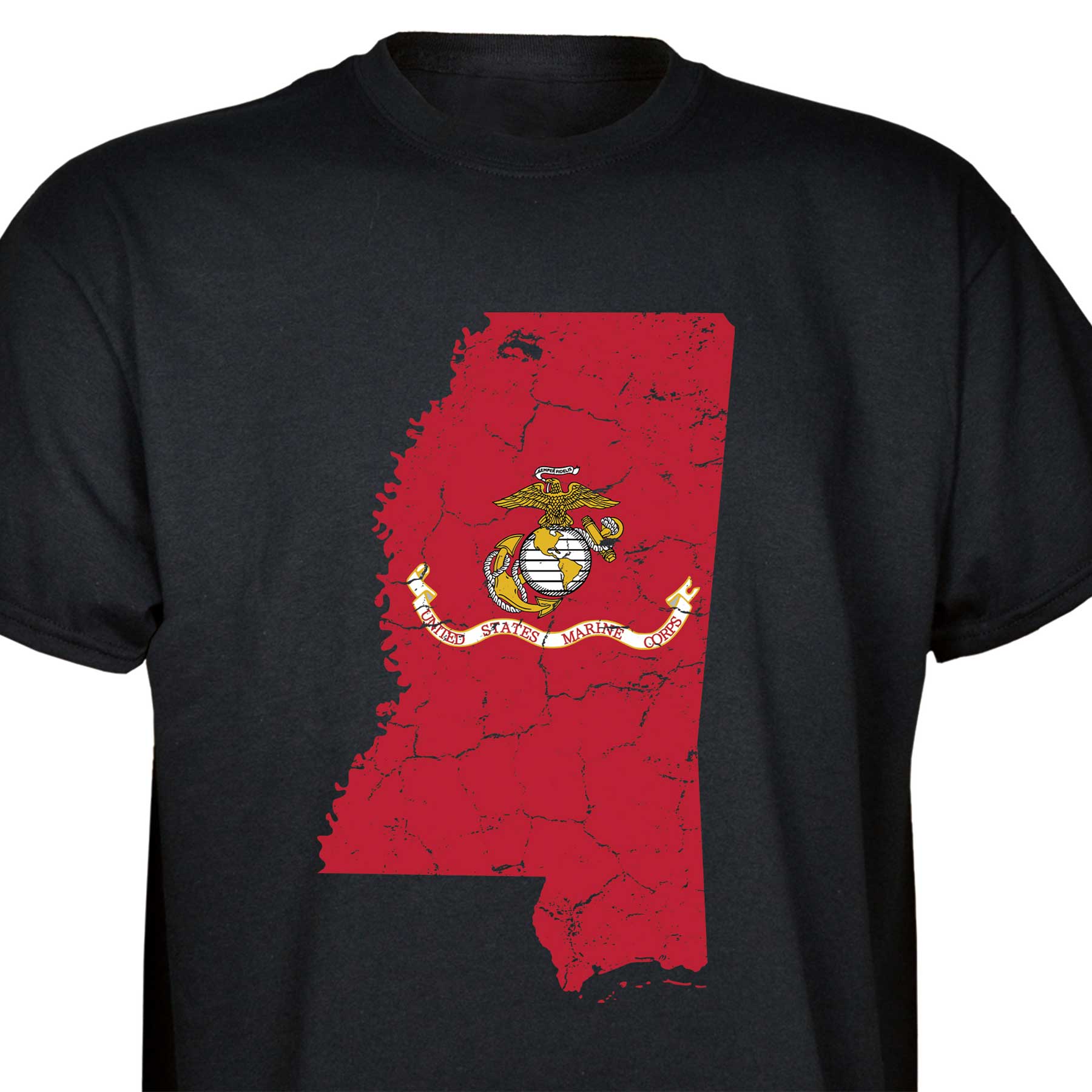 Customizable USMC T-Shirt with Choose-your-State Option - Image 27