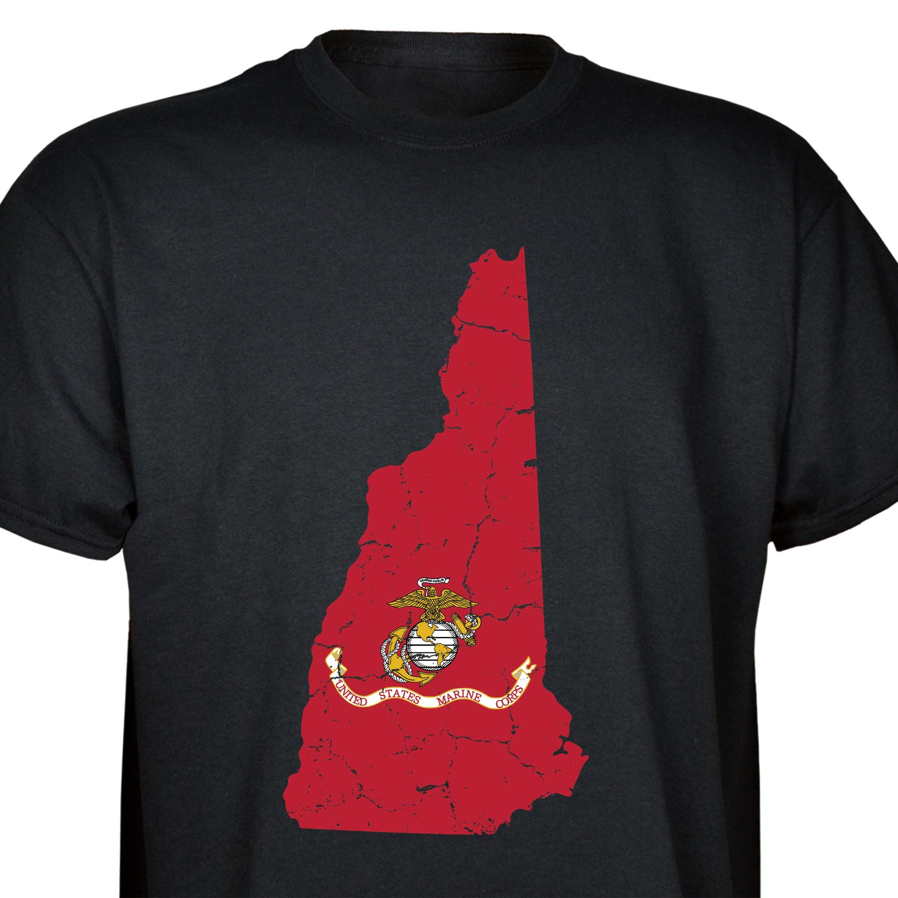 Customizable USMC T-Shirt with Choose-your-State Option - Image 32
