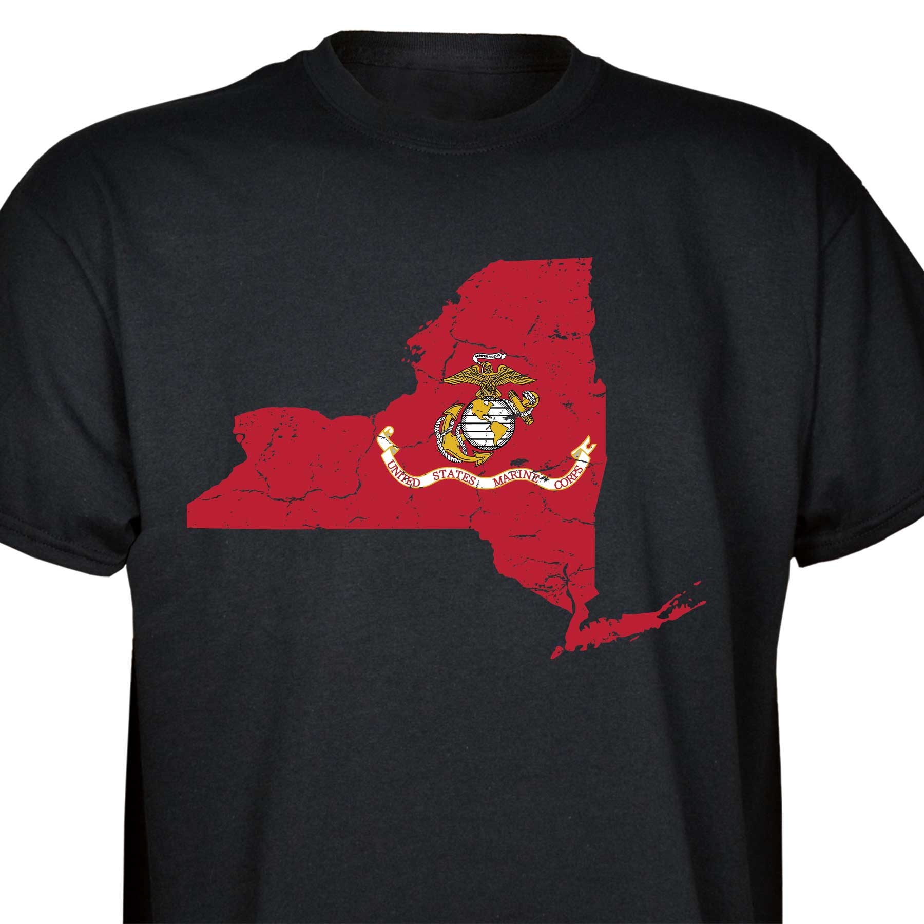 Customizable USMC T-Shirt with Choose-your-State Option - Image 36