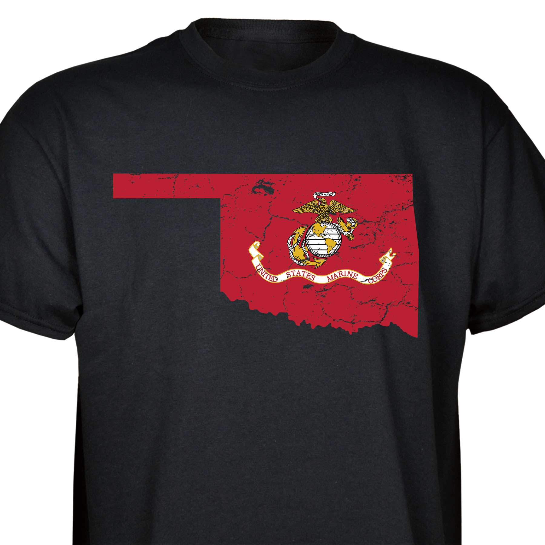 Customizable USMC T-Shirt with Choose-your-State Option - Image 38