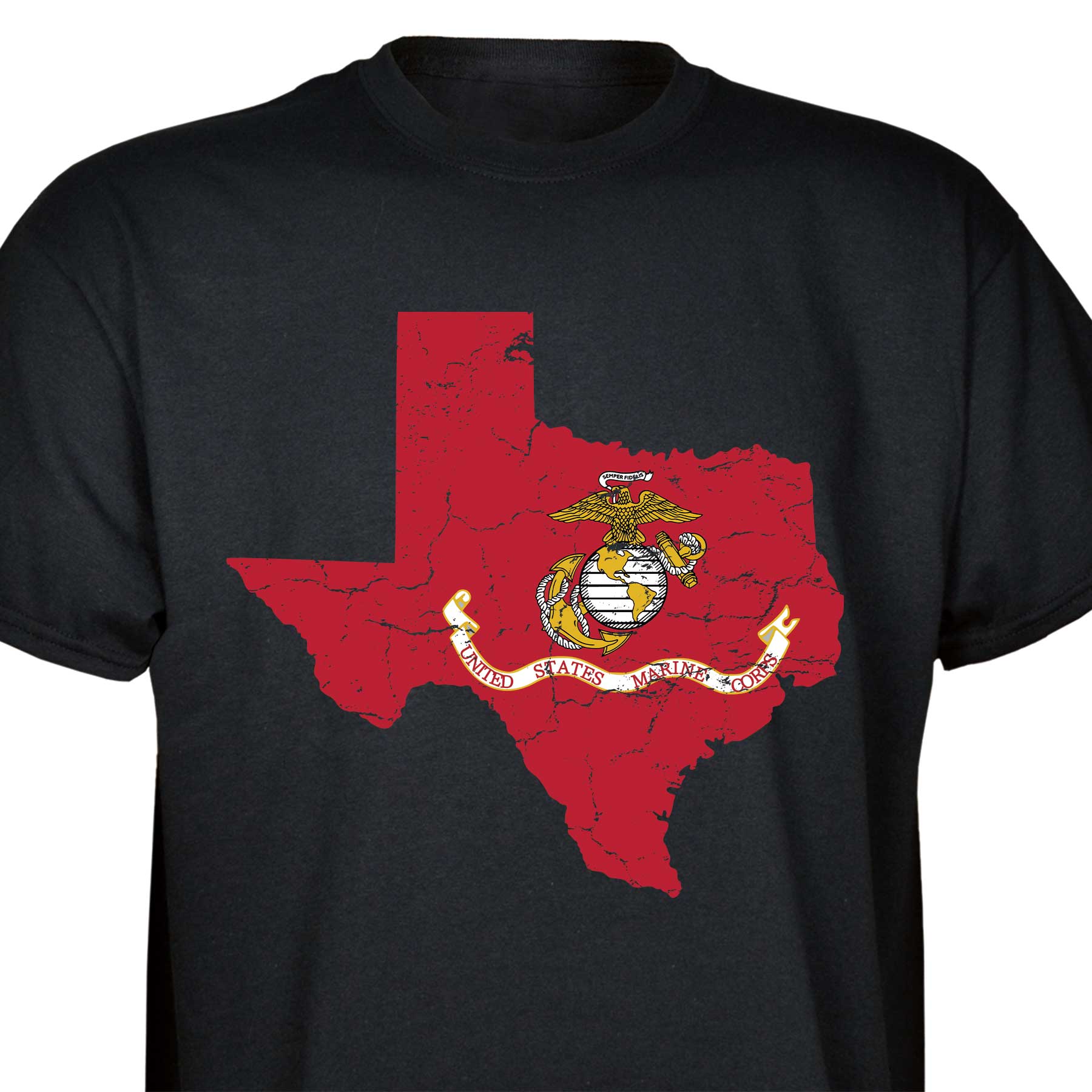 Customizable USMC T-Shirt with Choose-your-State Option - Image 45