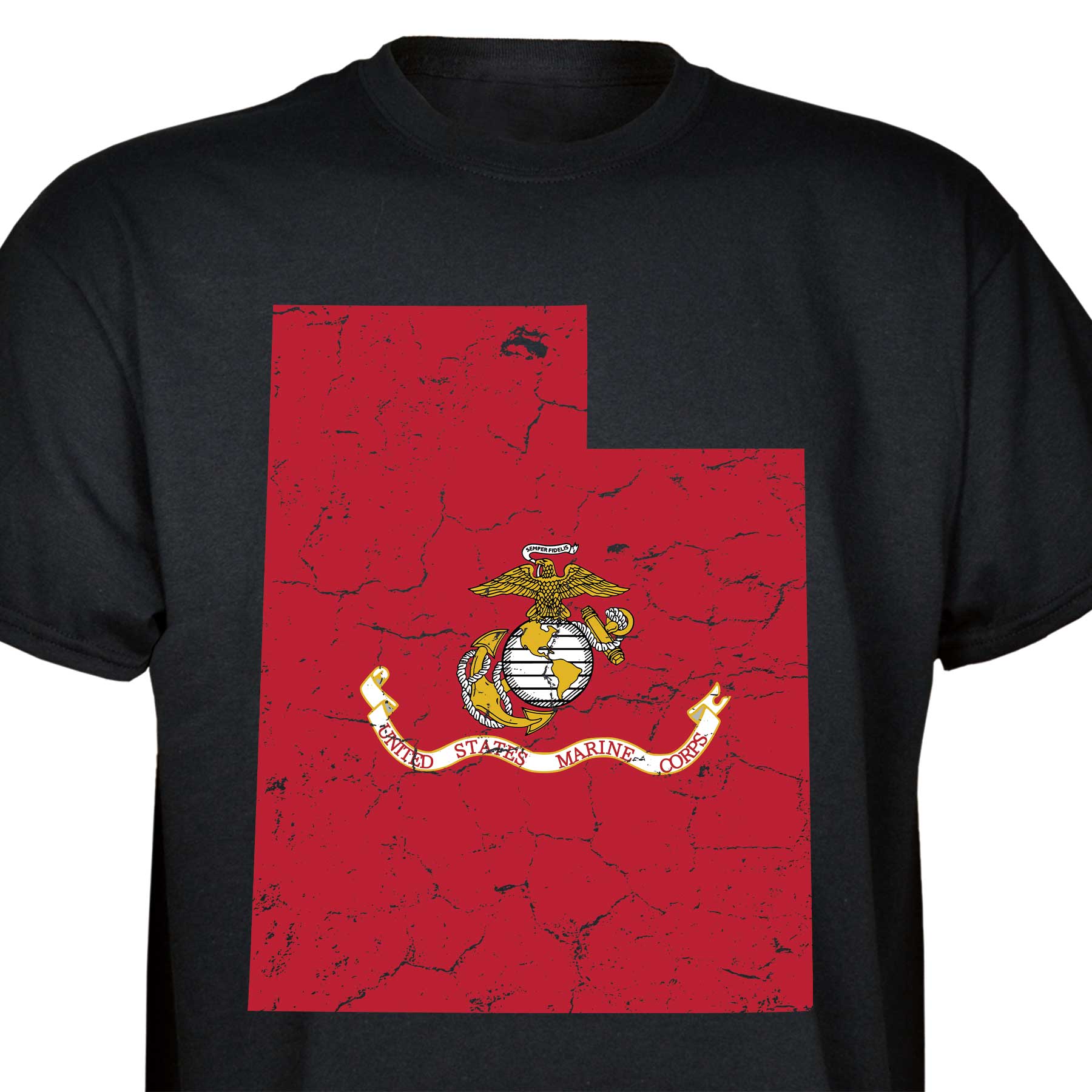 Customizable USMC T-Shirt with Choose-your-State Option - Image 46