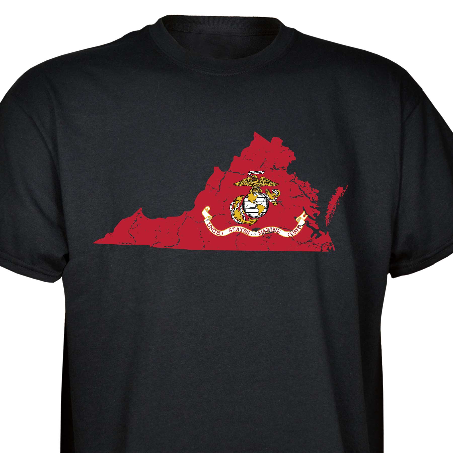 Customizable USMC T-Shirt with Choose-your-State Option - Image 47