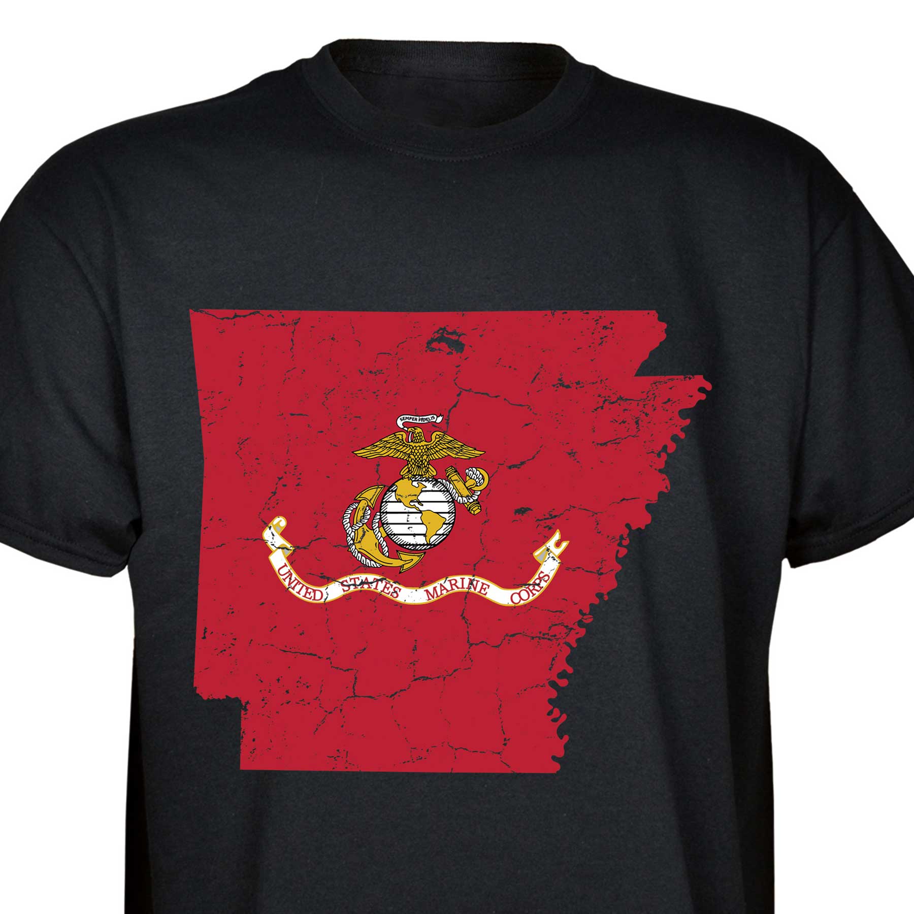 Customizable USMC T-Shirt with Choose-your-State Option - Image 5