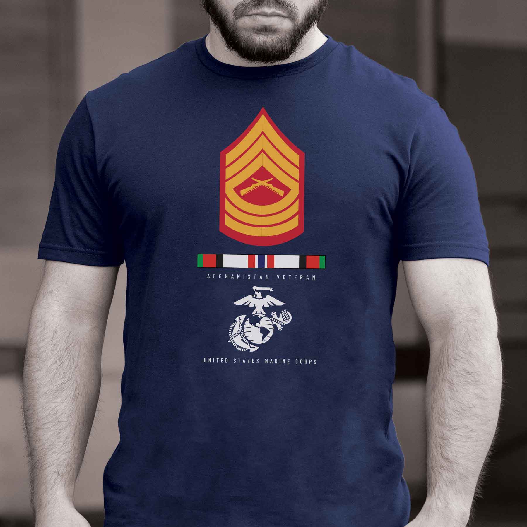 Choose Your Conflict And Rank - Dress Blues T-shirt - Image 2