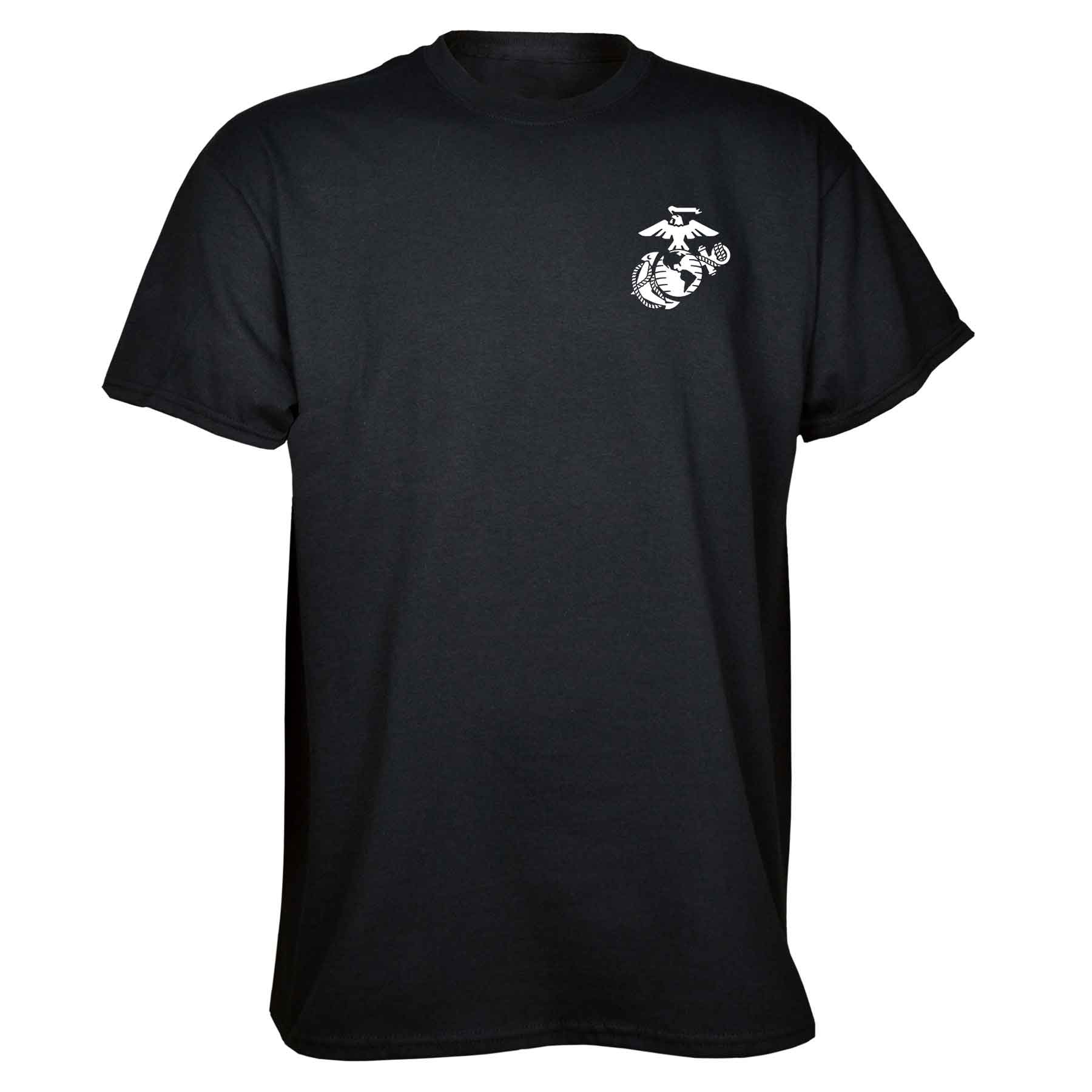 USMC Graphic "Marines Smile Back" Skull T-shirt - Image 4