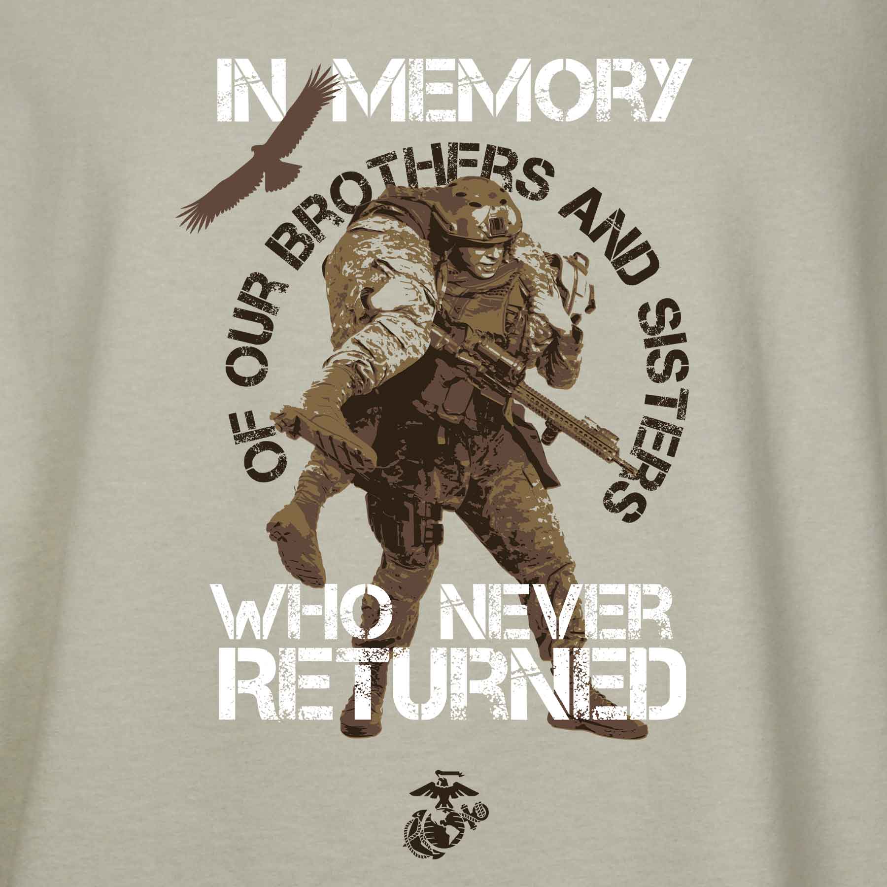 In Memory of Who Never Returned T-shirt - Image 3
