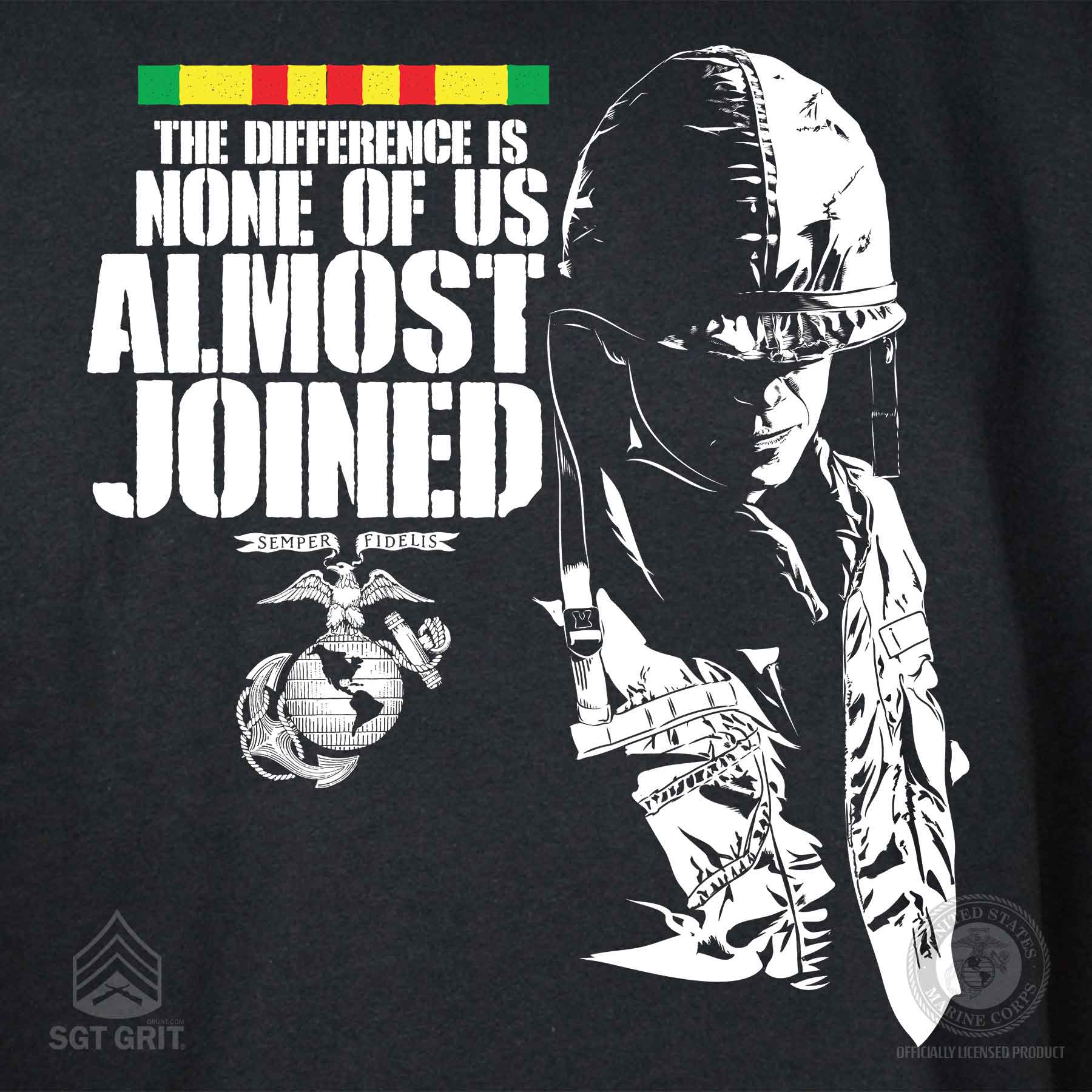 Almost Joined Back With Left Chest T-shirt - Image 7