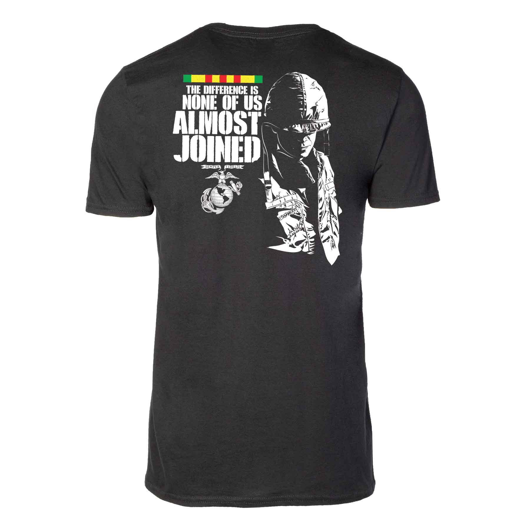 Almost Joined Back With Left Chest T-shirt - Image 8