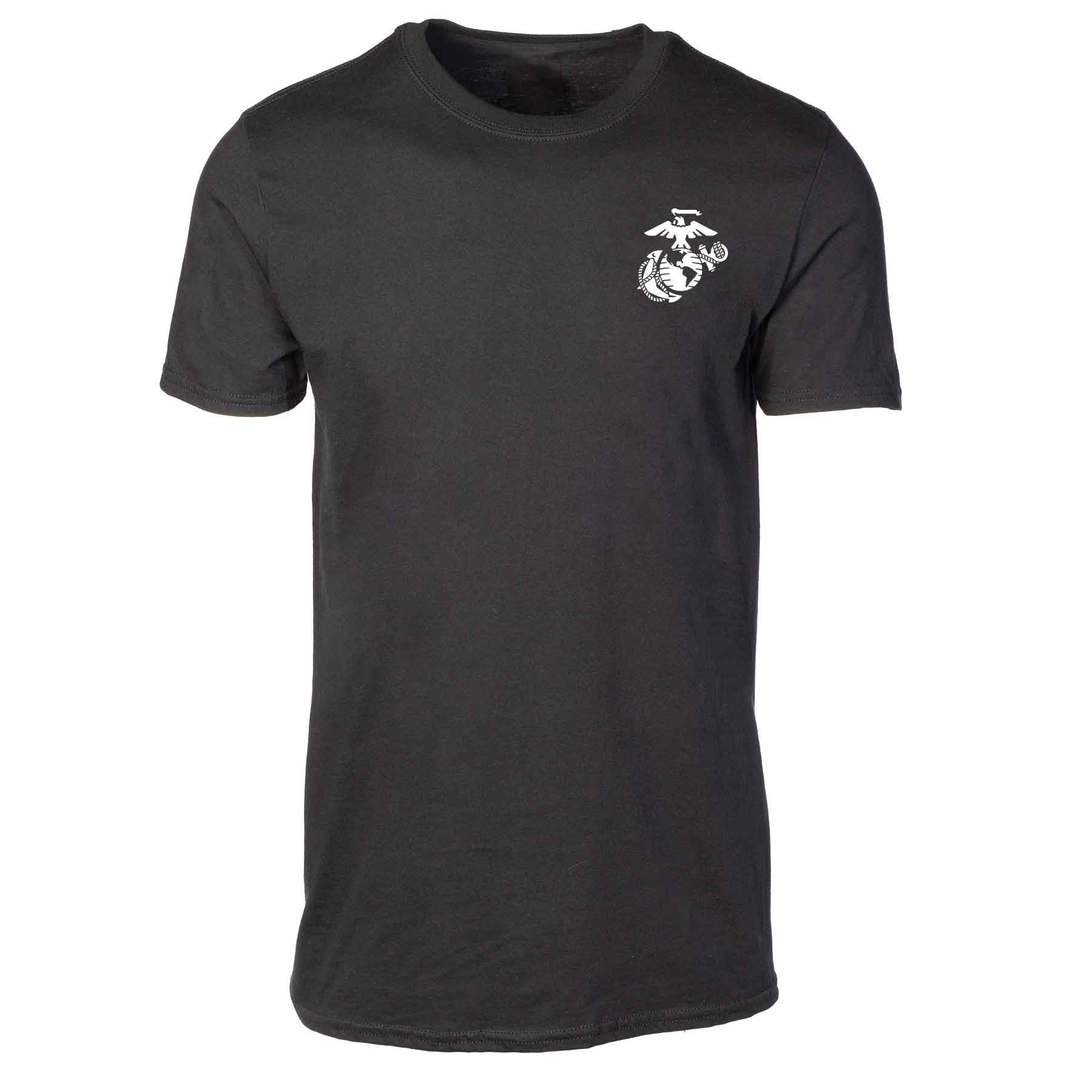 Devil Dog Back With Left Chest T-shirt - Image 4