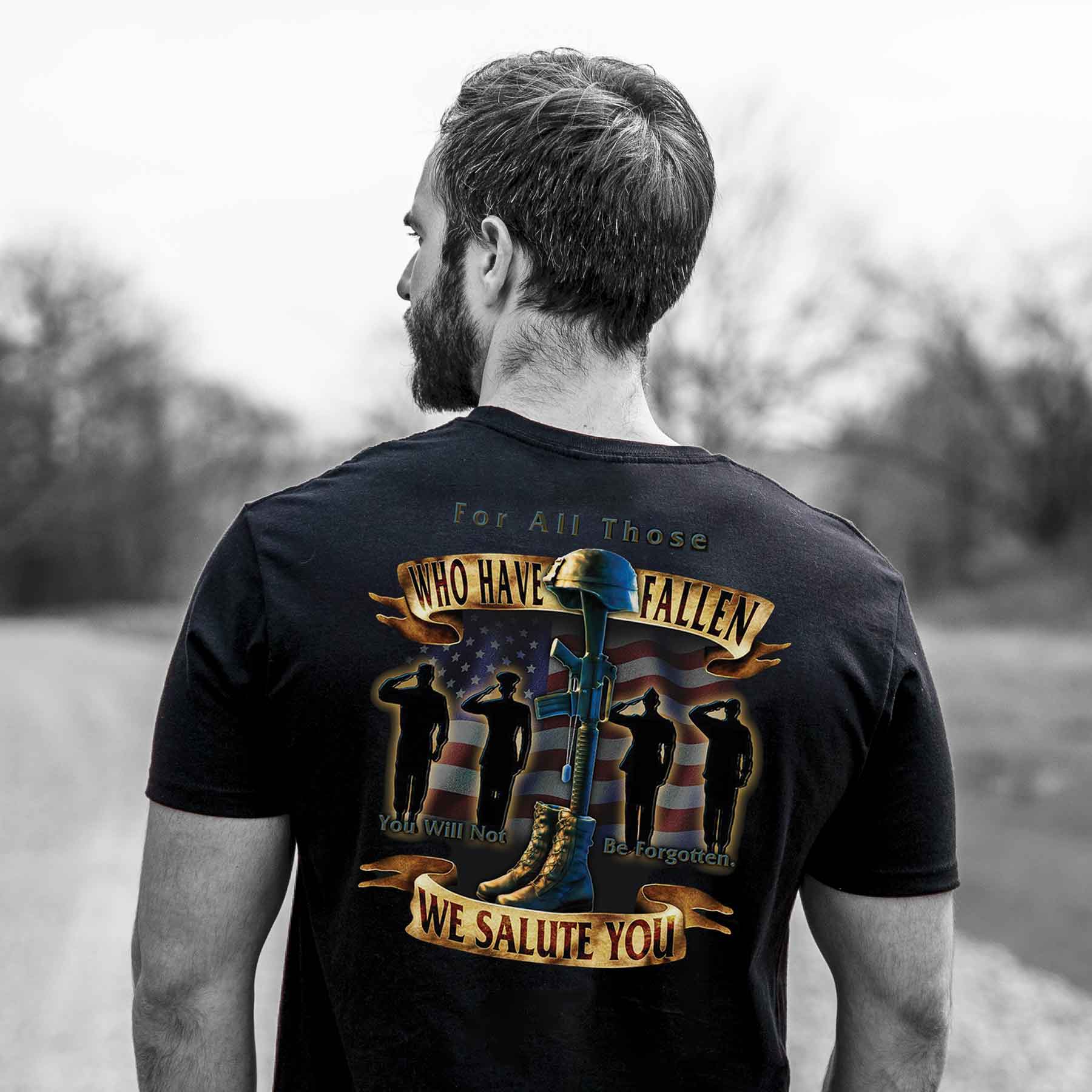 We Salute You T-shirt - Image 5